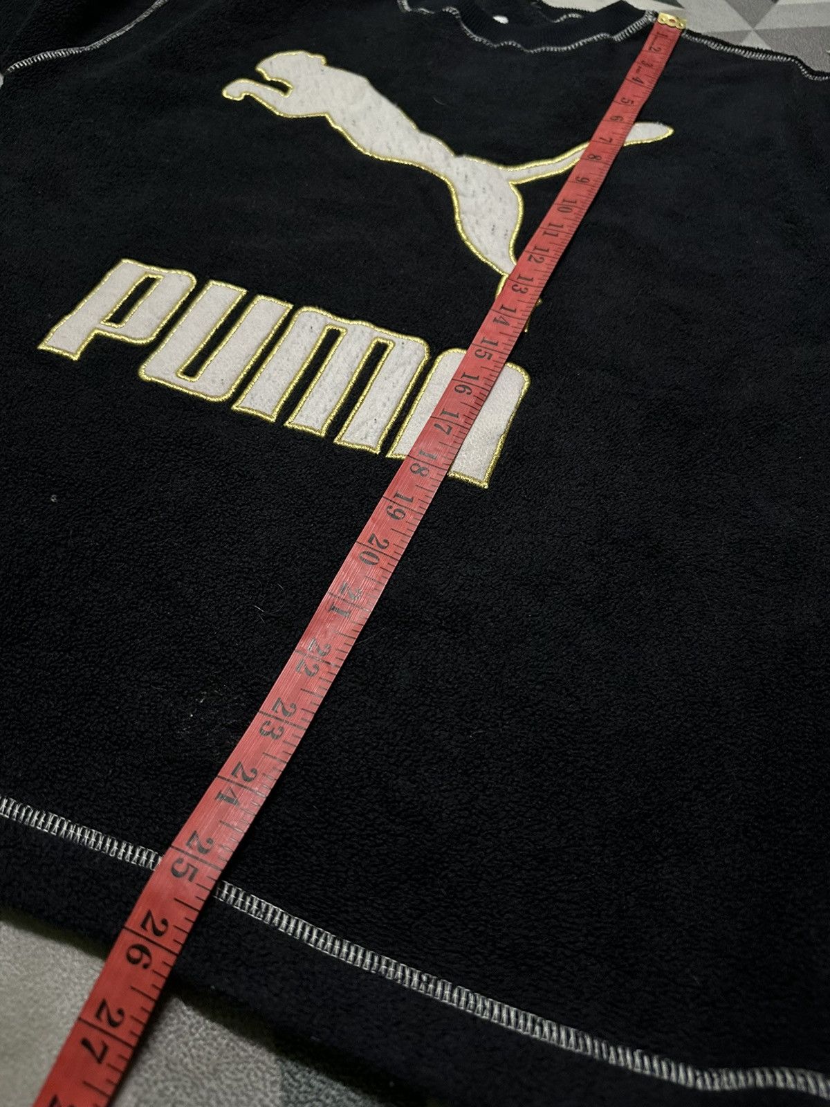 Puma Vintage 80s Puma fleece sweatshirt Size US M / EU 48-50 / 2 - 10 Thumbnail