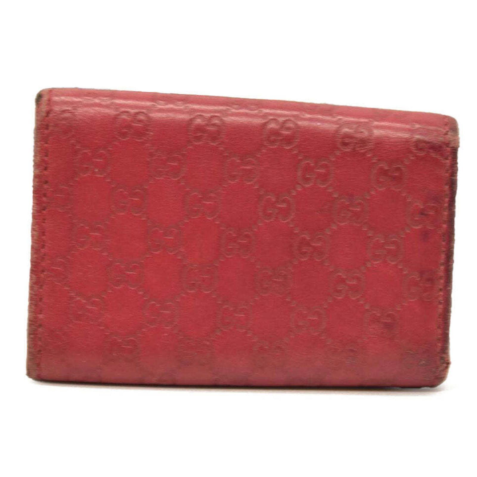 Gucci Gucci Guccissima 6 Key Holder Case Pink Size ONE SIZE - 2 Thumbnail