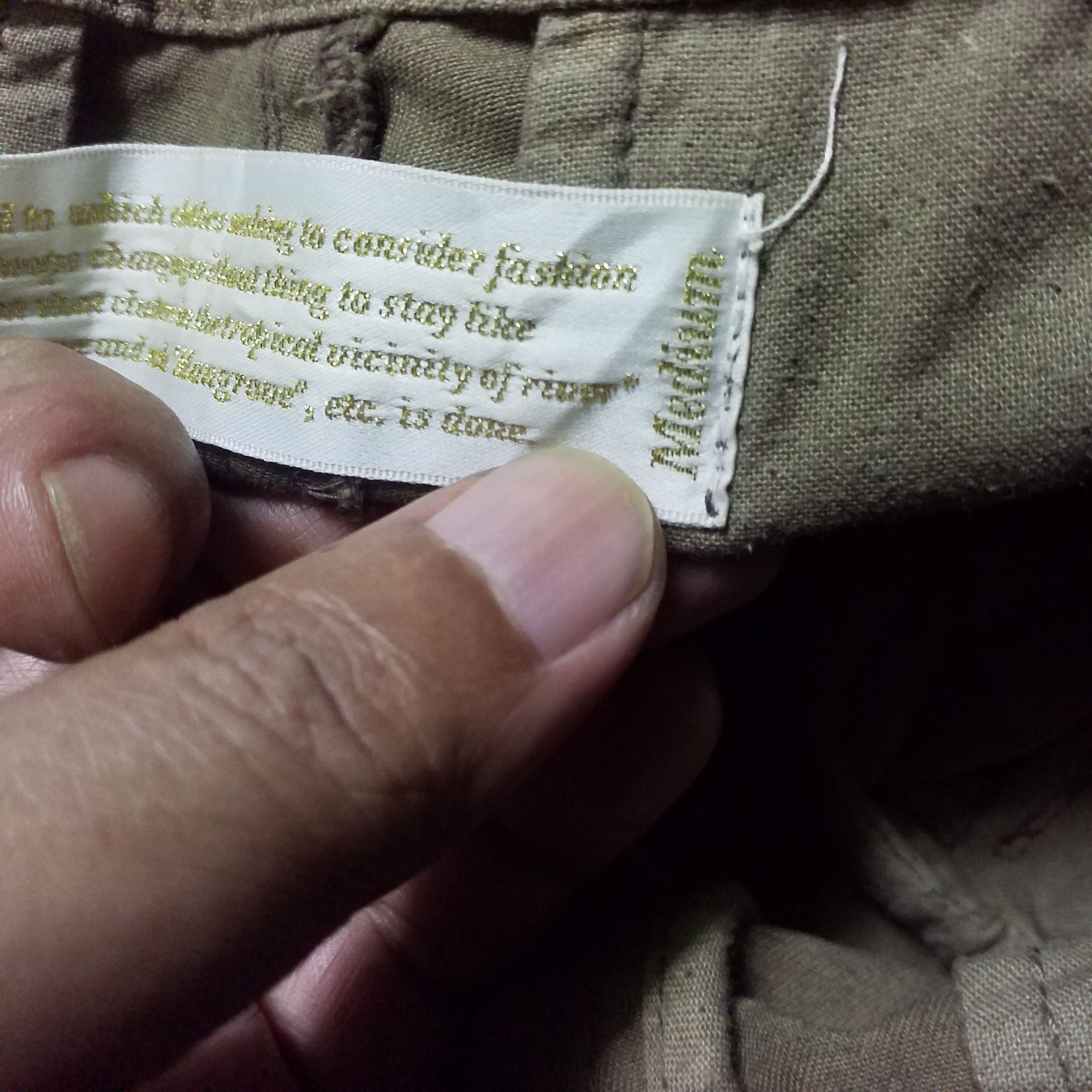 Other ASYMETRIC CARGO PANT BONDAGE PUNK STREETWEAR SIZE M Size 34" / US 12 / IT 48 - 8 Thumbnail