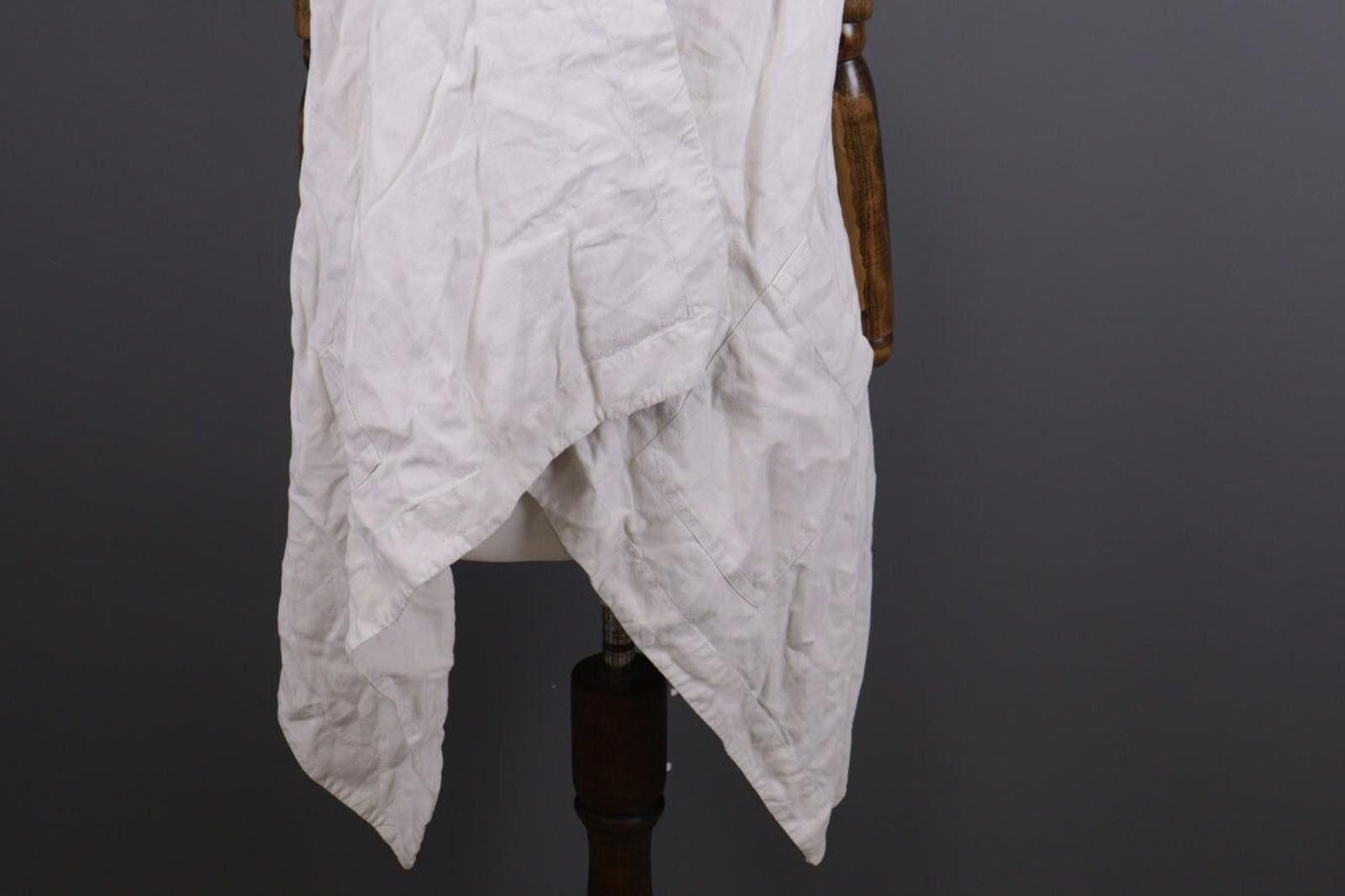Oscar De La Renta Oska Regular Beige Open Front Linen Cardigan Sweater Size 3 Size M / US 6-8 / IT 42-44 - 2 Thumbnail