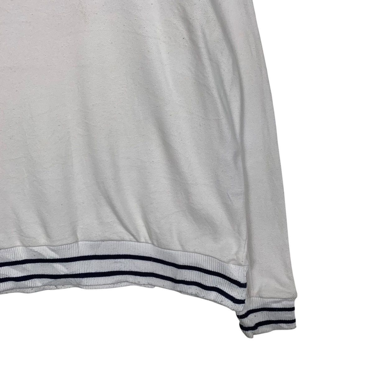 Fila Fila Small Logo White Crewneck Sweatshirt Size US M / EU 48-50 / 2 - 4 Thumbnail