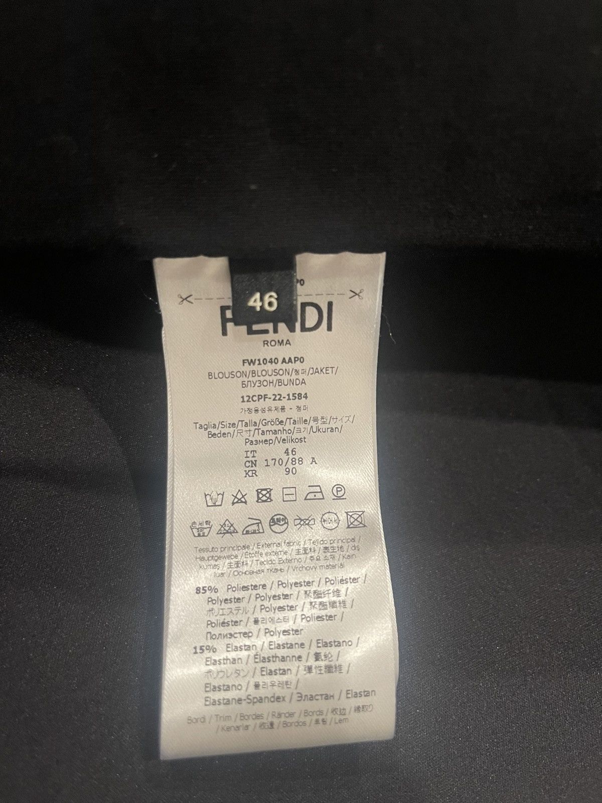 Fendi Fendi Blouson Jacket Size US S / EU 44-46 / 1 - 3 Thumbnail