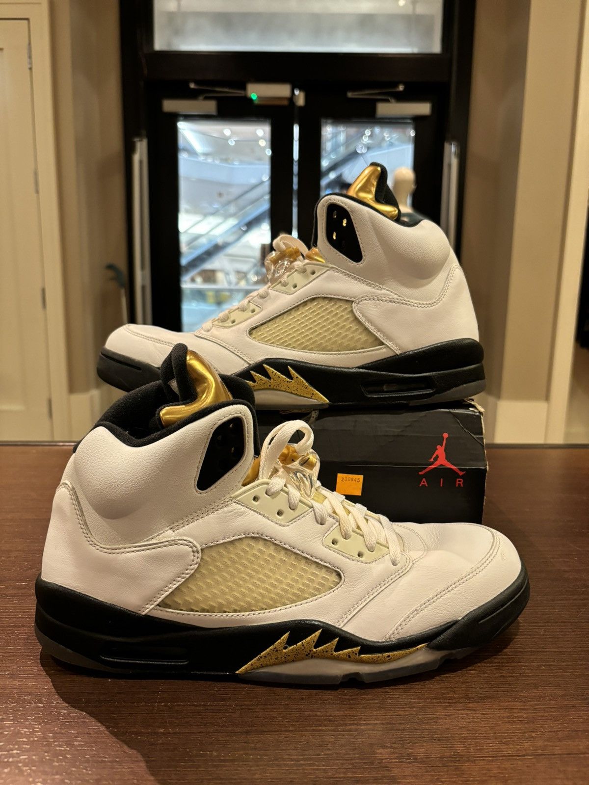 Nike air jordan 5 retro olympic best sale