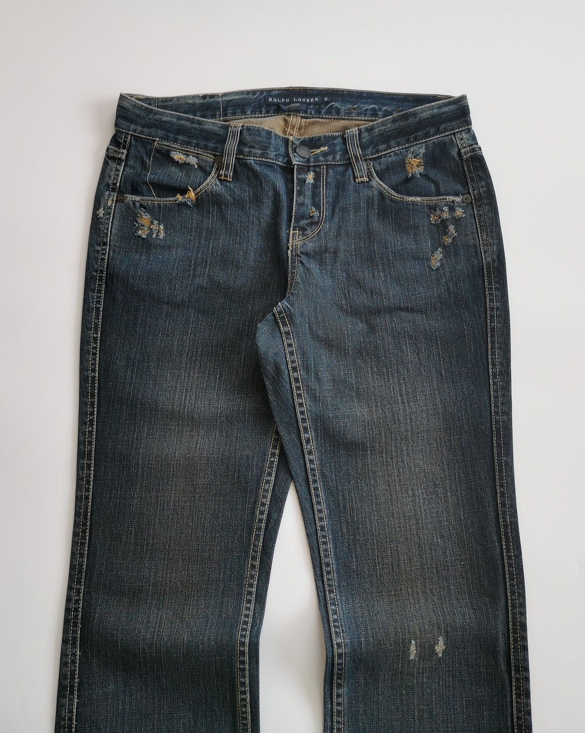 Ralph Lauren Ralph Lauren Bootcut Distressed Jeans Size 29" - 2 Thumbnail