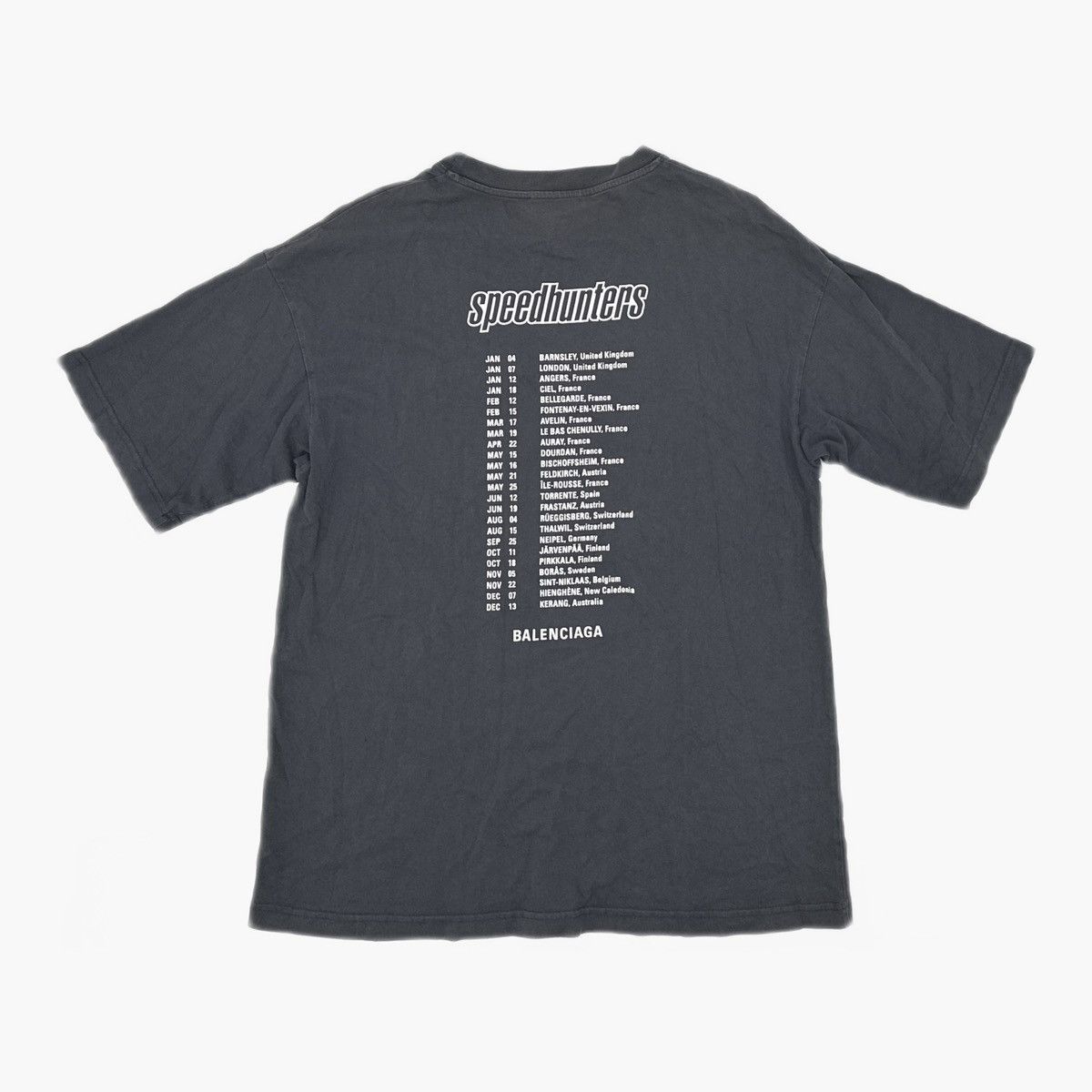 Balenciaga Balenciaga 2018 Speedhunters t-shirt Size US XXS / EU 40 - 2 Thumbnail
