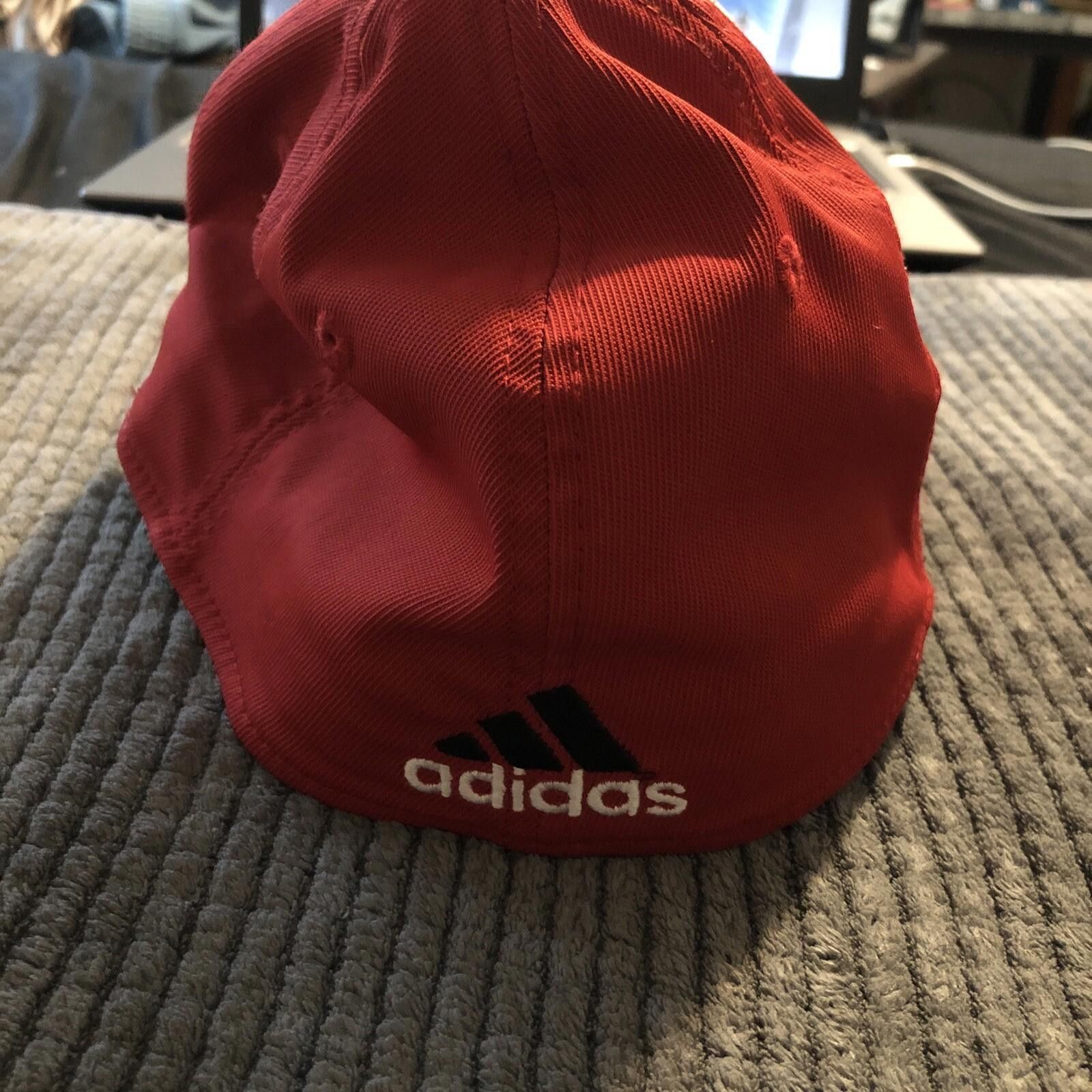 Adidas Adidas Louisville Cardinals Structured Flex Hat S/M Size ONE SIZE - 4 Thumbnail