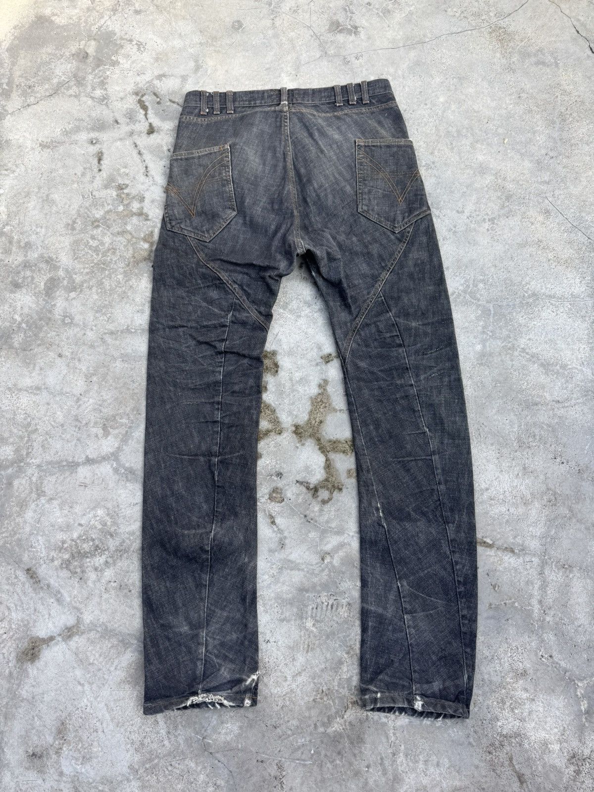 20471120 Andrew Mackenzie J Cut Denim Size US 34 / EU 50 - 2 Thumbnail