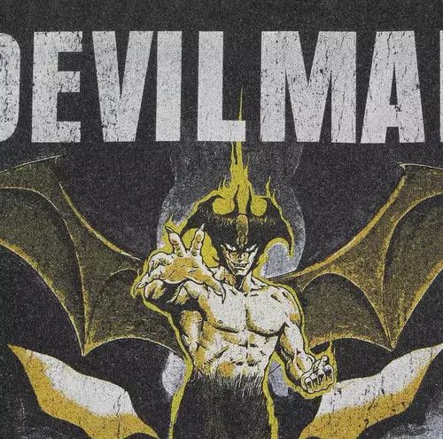 Japanese Brand Devilman Graphic Printed Cotton Tshirt Size US XXL / EU 58 / 5 - 2 Thumbnail