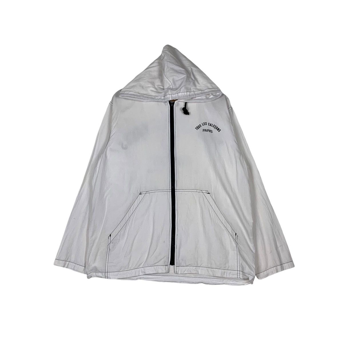 Japanese Brand Tous les Calecons Big Logo Light Hooded Jacket #1426-C64 Size US L / EU 52-54 / 3 - 4 Thumbnail