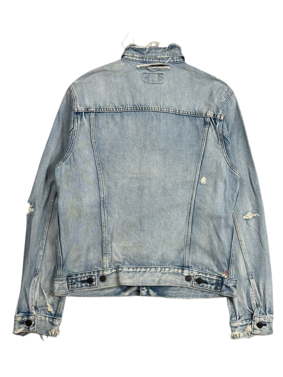 RRL Ralph Lauren 2000s Ralph Lauren - Denim & Supply Crash Denim Jacket Size US M / EU 48-50 / 2 - 3 Thumbnail