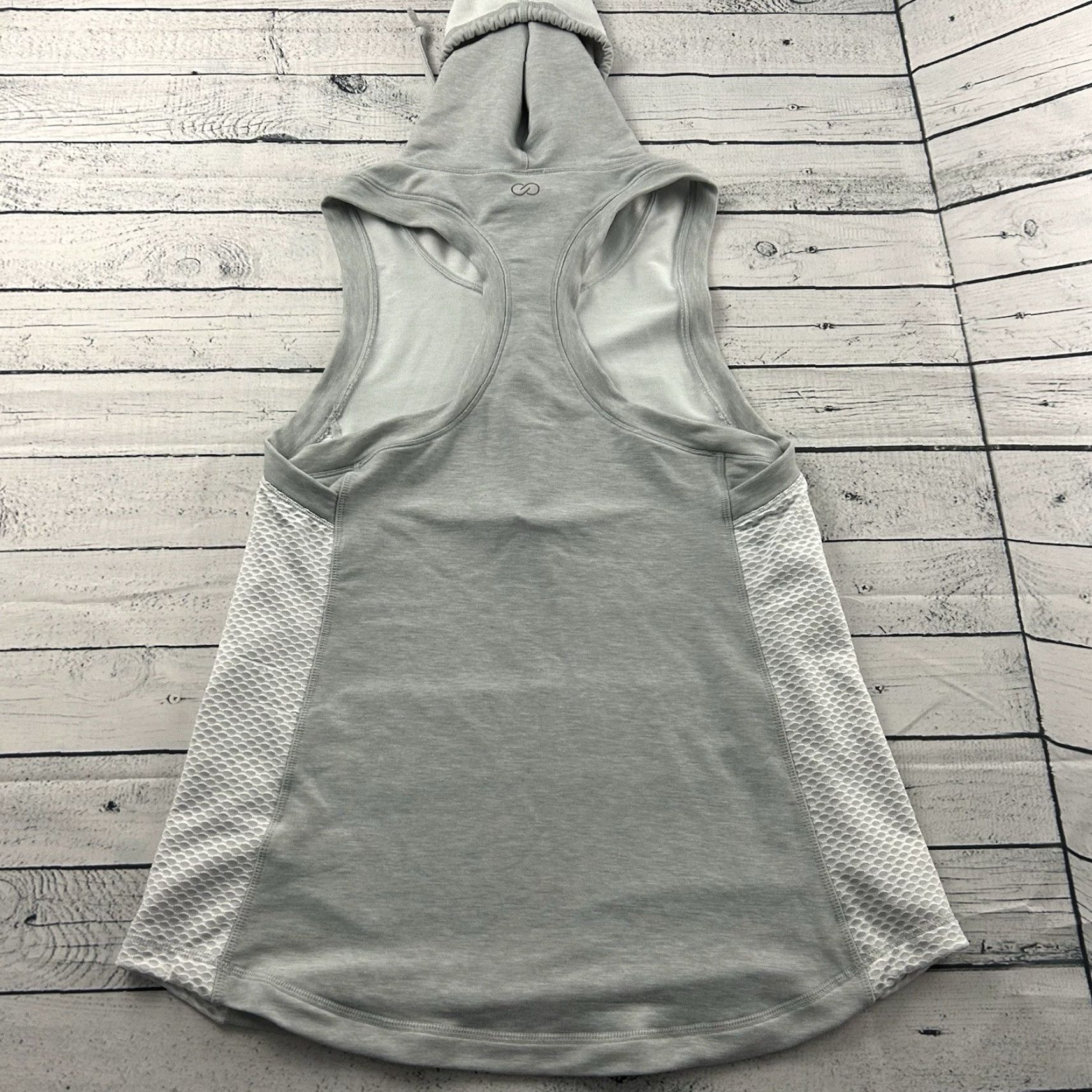 Vintage Calia Carrie Underwood 1/4 Zip Hooded Athletic Vest Women's Medium Gray Shirt Adult M Gray Nike Size M / US 6-8 / IT 42-44 - 6 Thumbnail