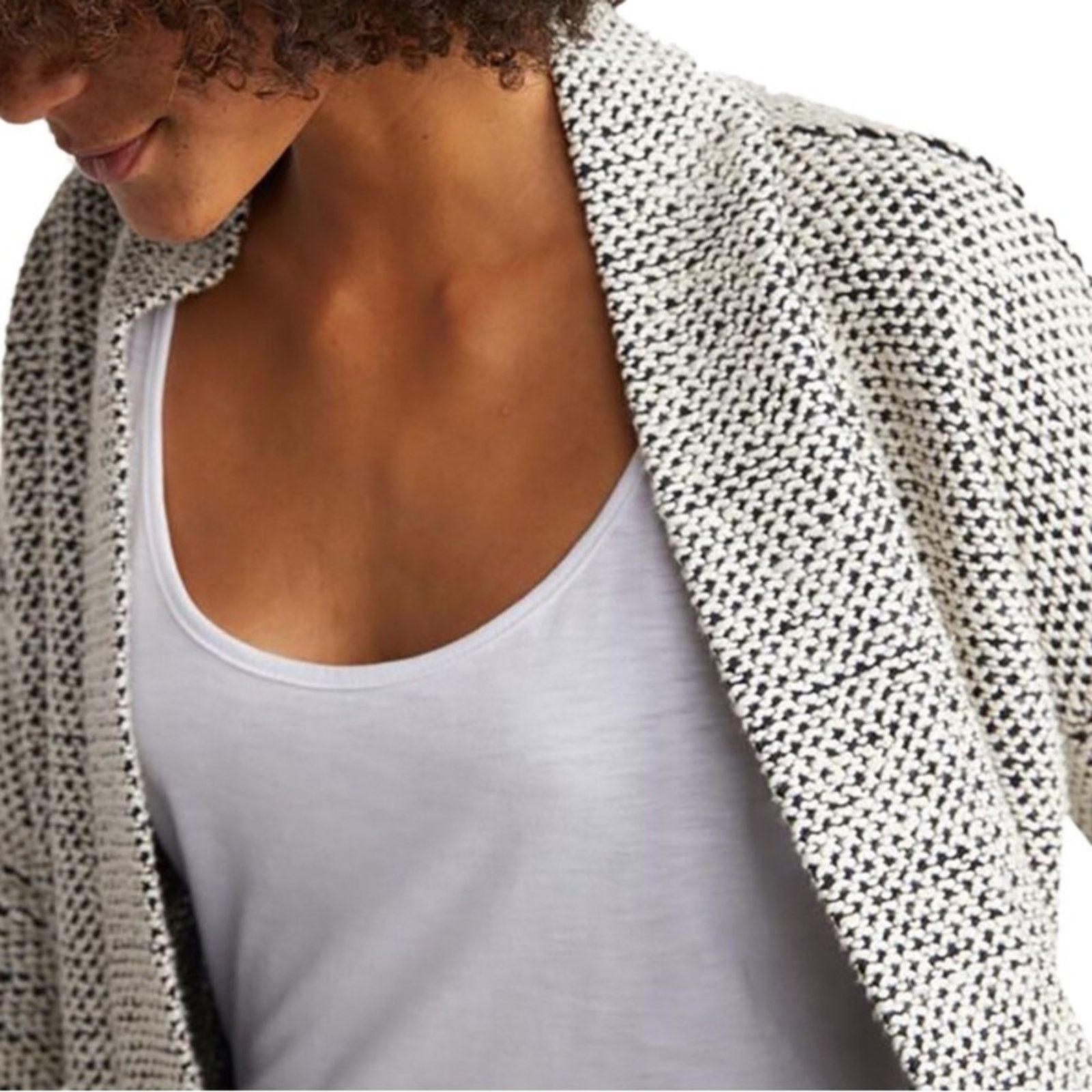 Marine Layer Marine Layer Women’s Birdseye Cardigan XS EUC Size XS / US 0-2 / IT 36-38 - 6 Thumbnail
