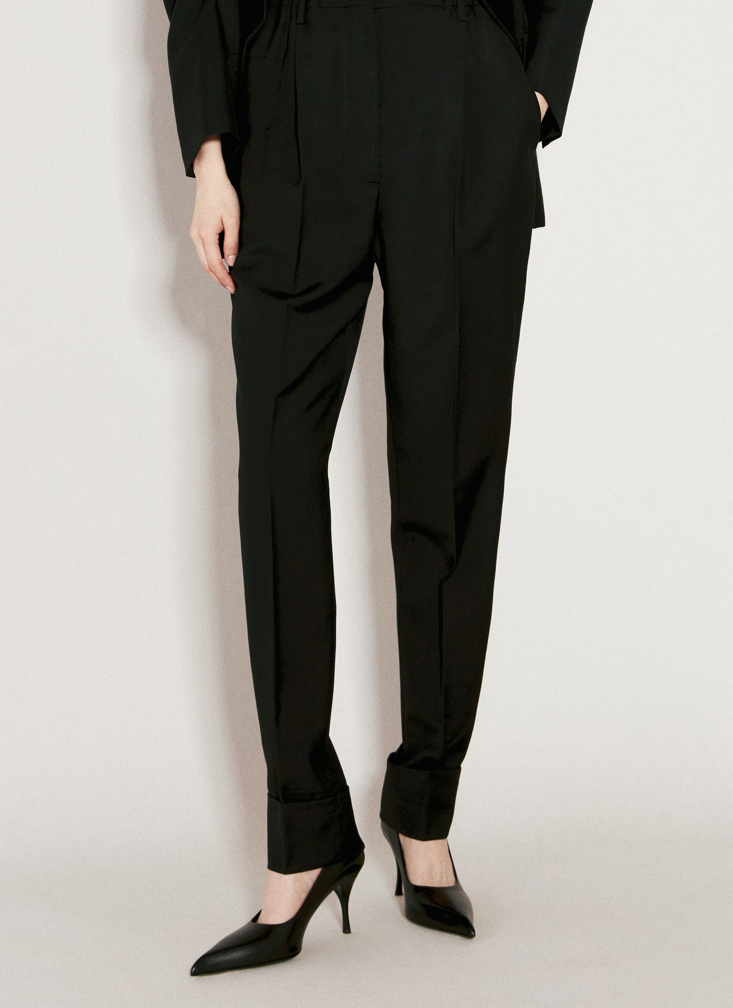 Prada Light Mohair Pants Size 26" / US 2 / IT 38 - 1 Thumbnail