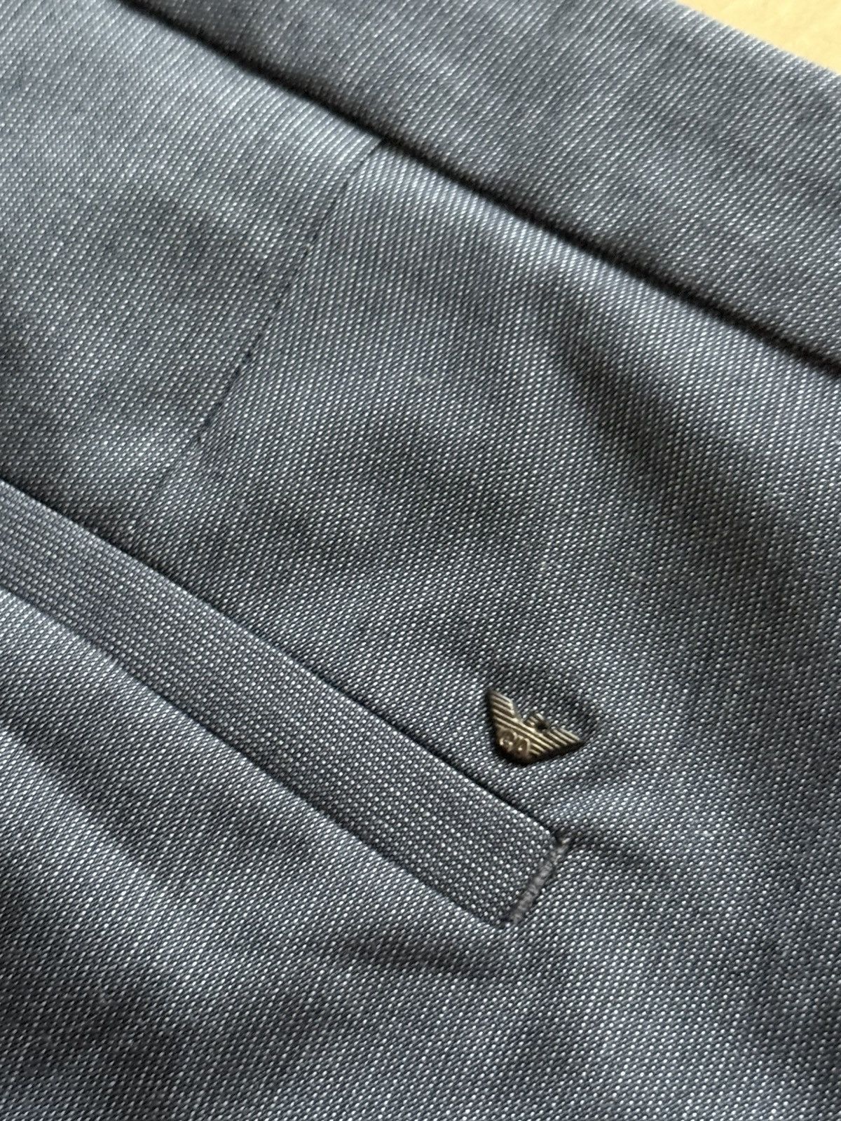 Giorgio Armani Giorgio Armani Jeans tailored wide leg trousers pants vtg Size 27" / US 4 / IT 40 - 12 Thumbnail