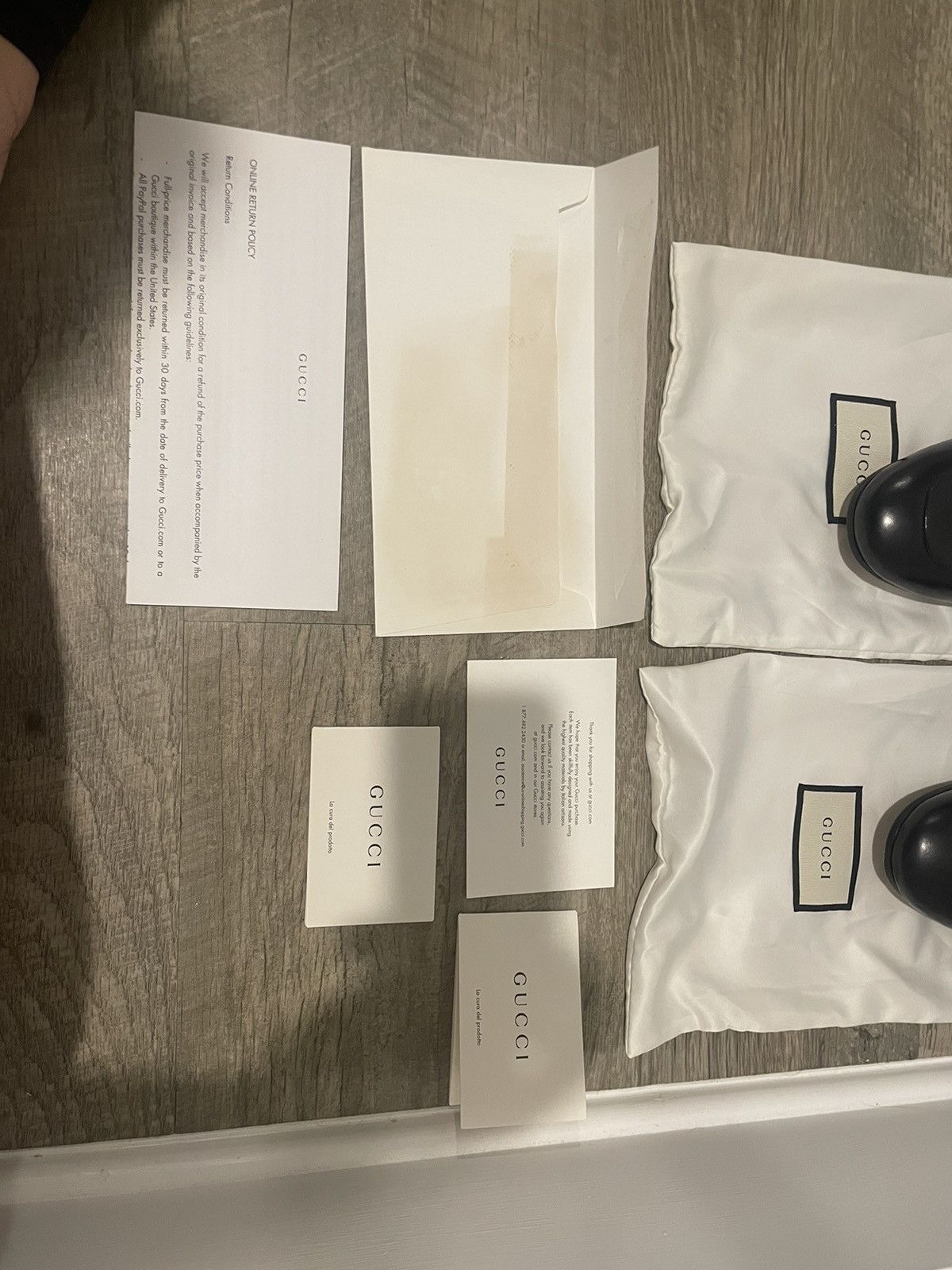 Gucci Gucci Princetown Fur Black Leather Rare Sold Out Size US 9 / EU 42 - 18 Thumbnail