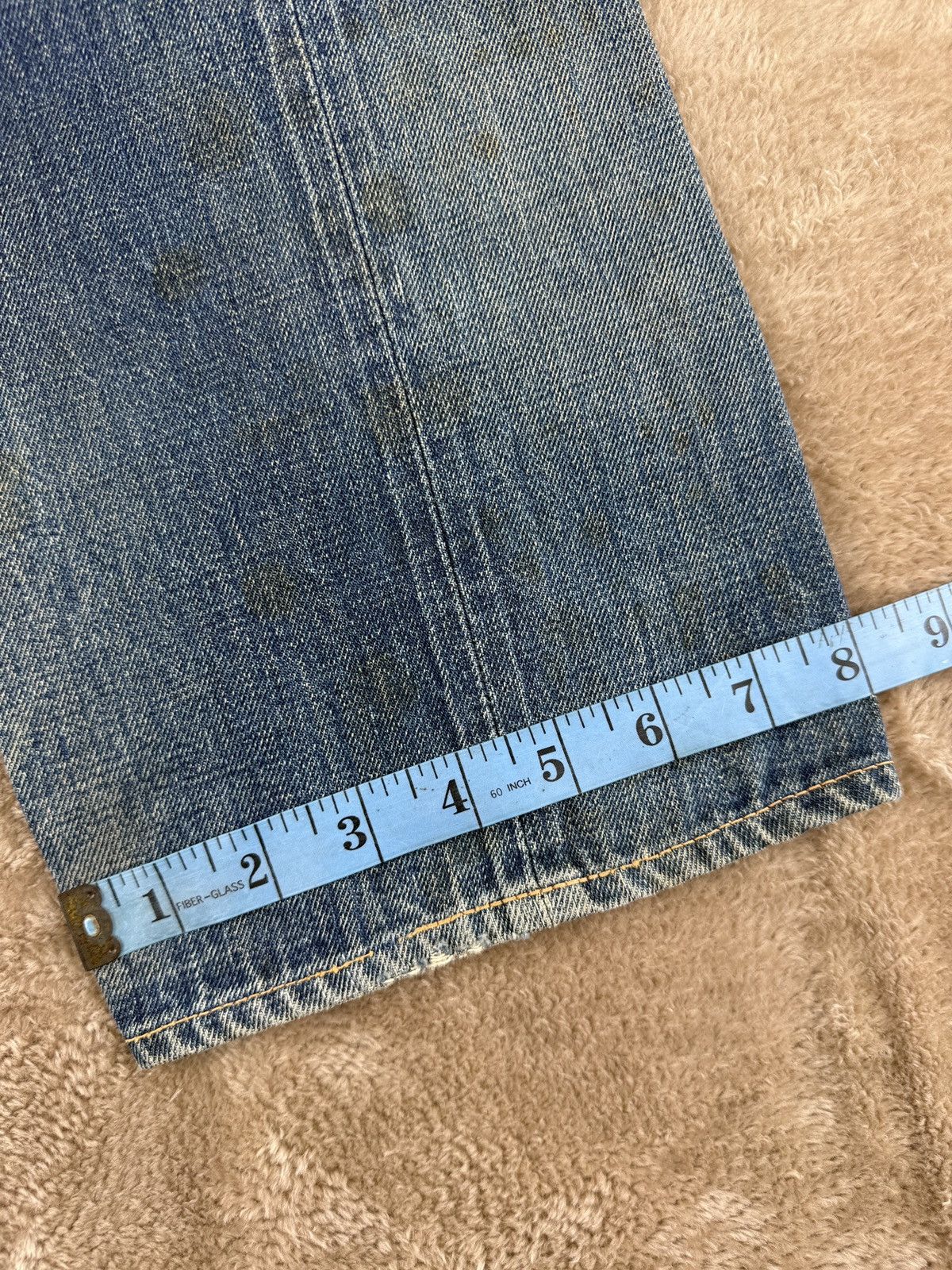 Denime Vtg Denime Lot66 jeans Selvedge Japan Made Grunge Style Size US 29 - 21 Thumbnail