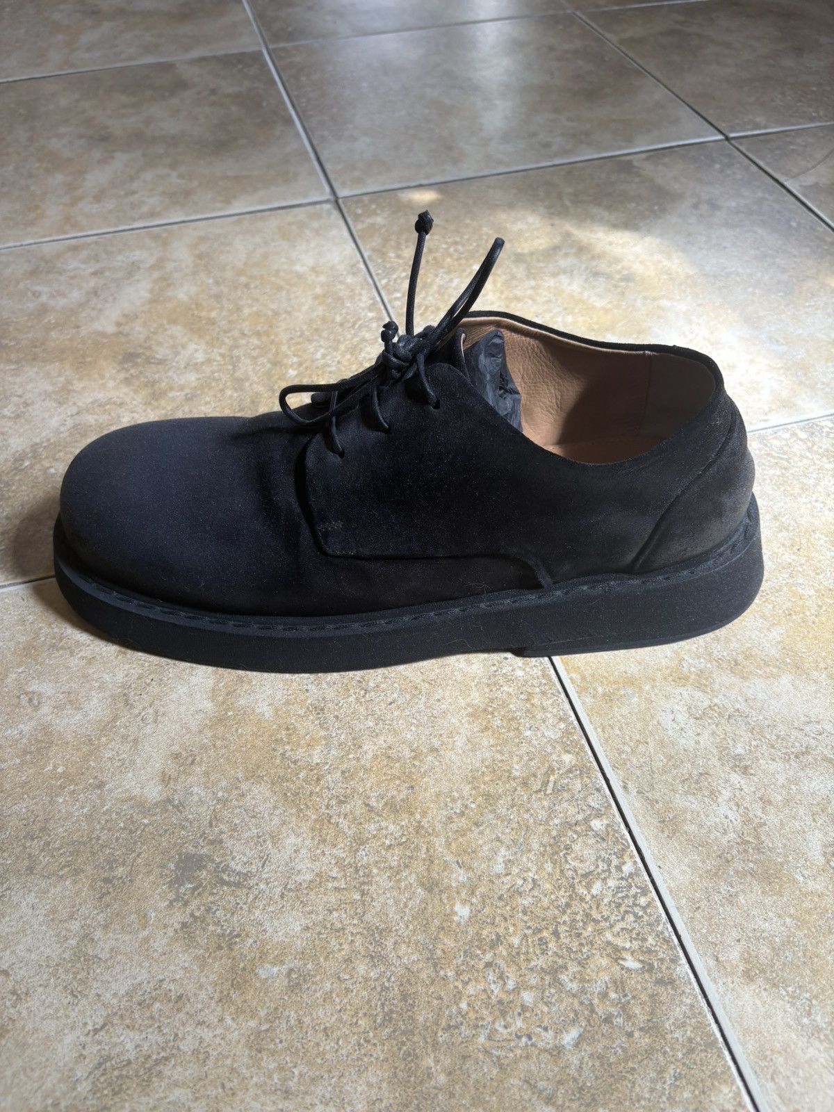 Marsell Marsèll Spalla Leather Derby shoes Size US 10.5 / EU 43-44 - 3 Thumbnail