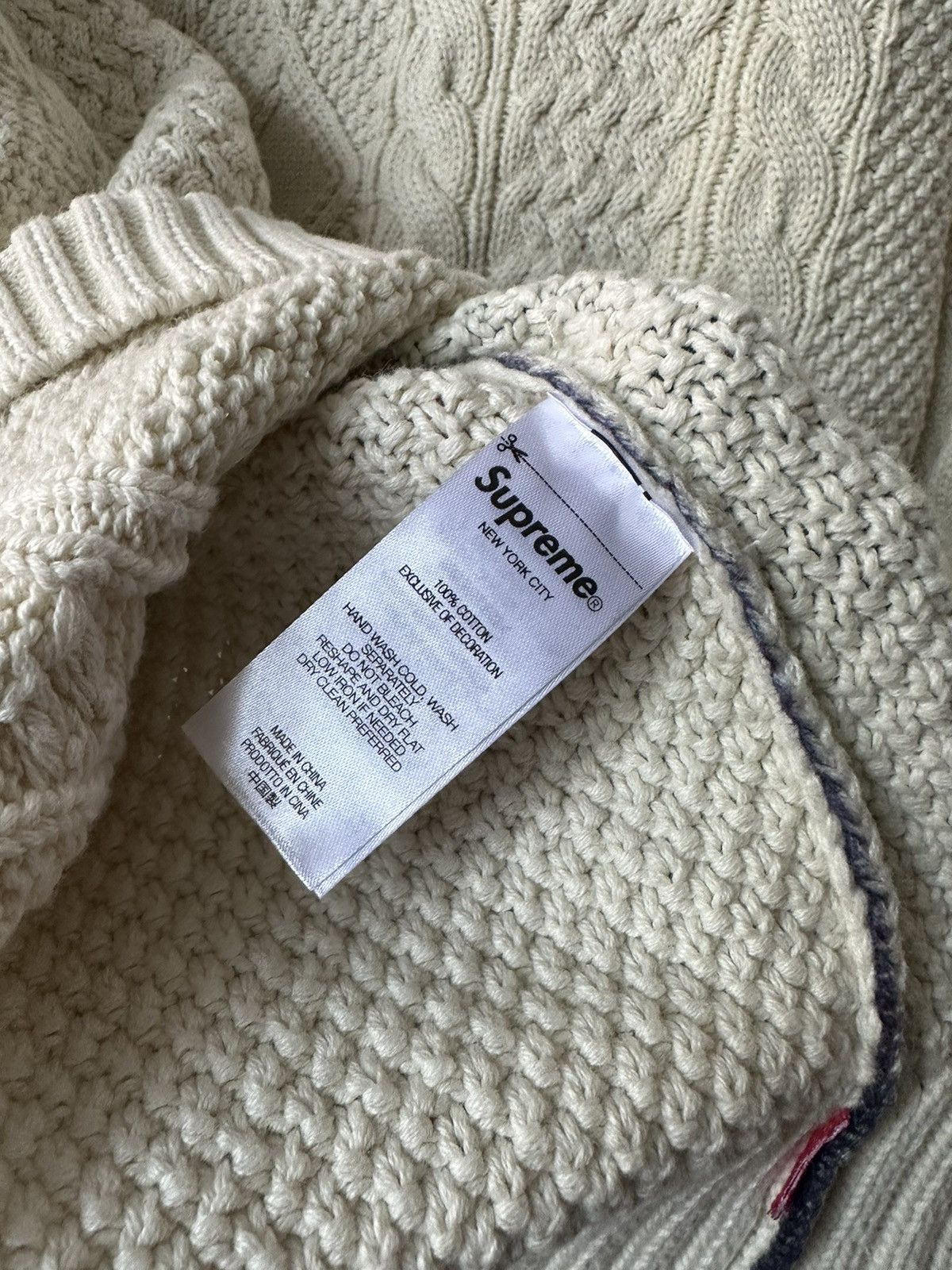 Supreme Supreme Kurt Cobain Knit Sweater Size US L / EU 52-54 / 3 - 5 Thumbnail