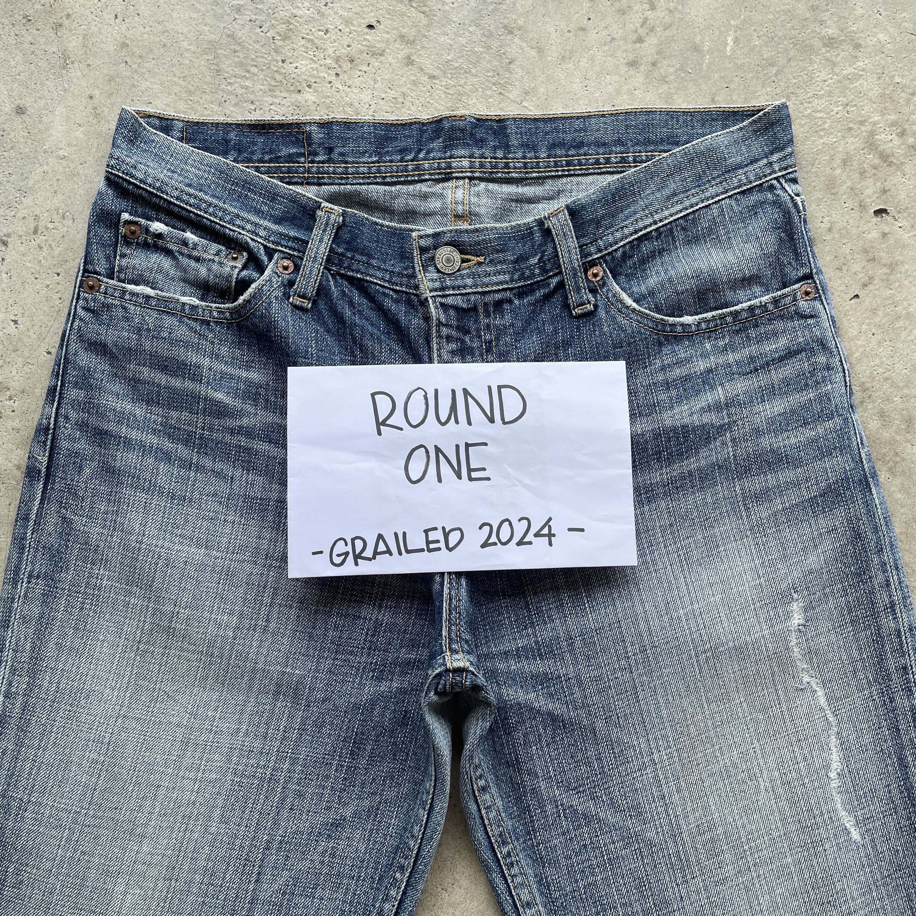 Levi's × Levi's Vintage Clothing W32x31💥 Vintage Levi’s Faded Denim Distressed Jeans Pants Size US 32 / EU 48 - 3 Thumbnail