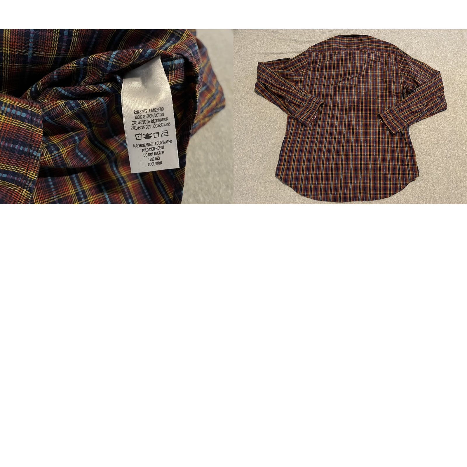 Robert Graham Robert Graham Long Sleeve Button-Up Plaid Shirt Mens XL Size US XL / EU 56 / 4 - 8 Thumbnail