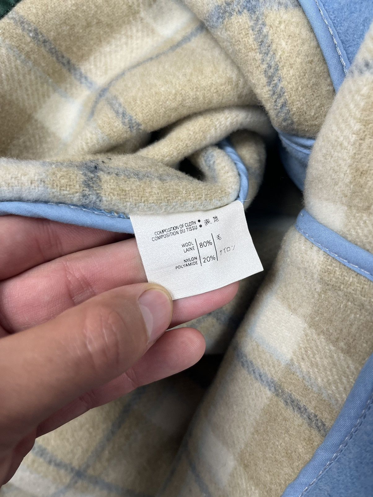 Gloverall Gloverall England Wool Blue Duffle Coat Jacket Womens Size L / US 10 / IT 46 - 10 Thumbnail