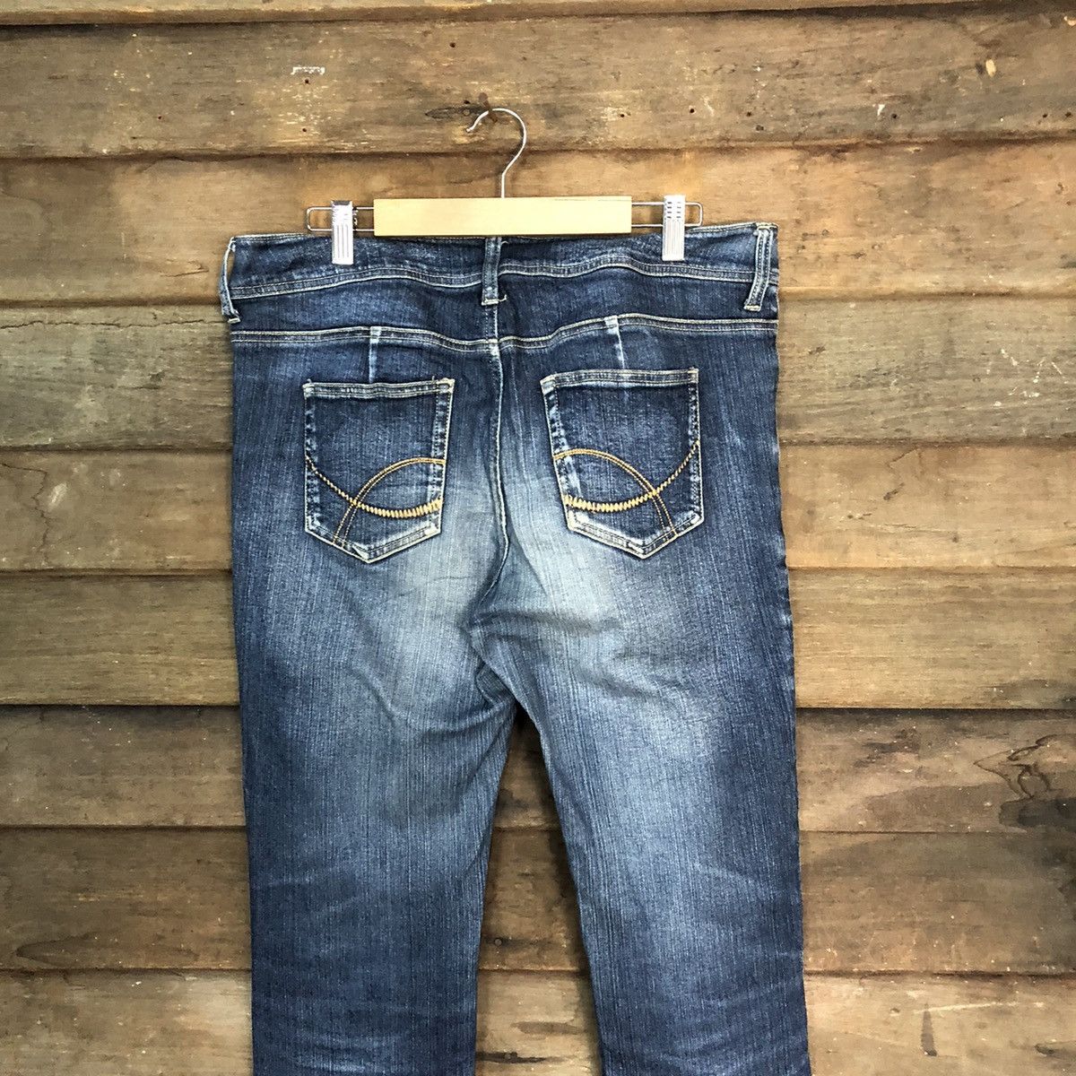 Japanese Brand Closshi Blue Denim vintage Pants #7388 Size 32" / US 10 / IT 46 - 12 Thumbnail