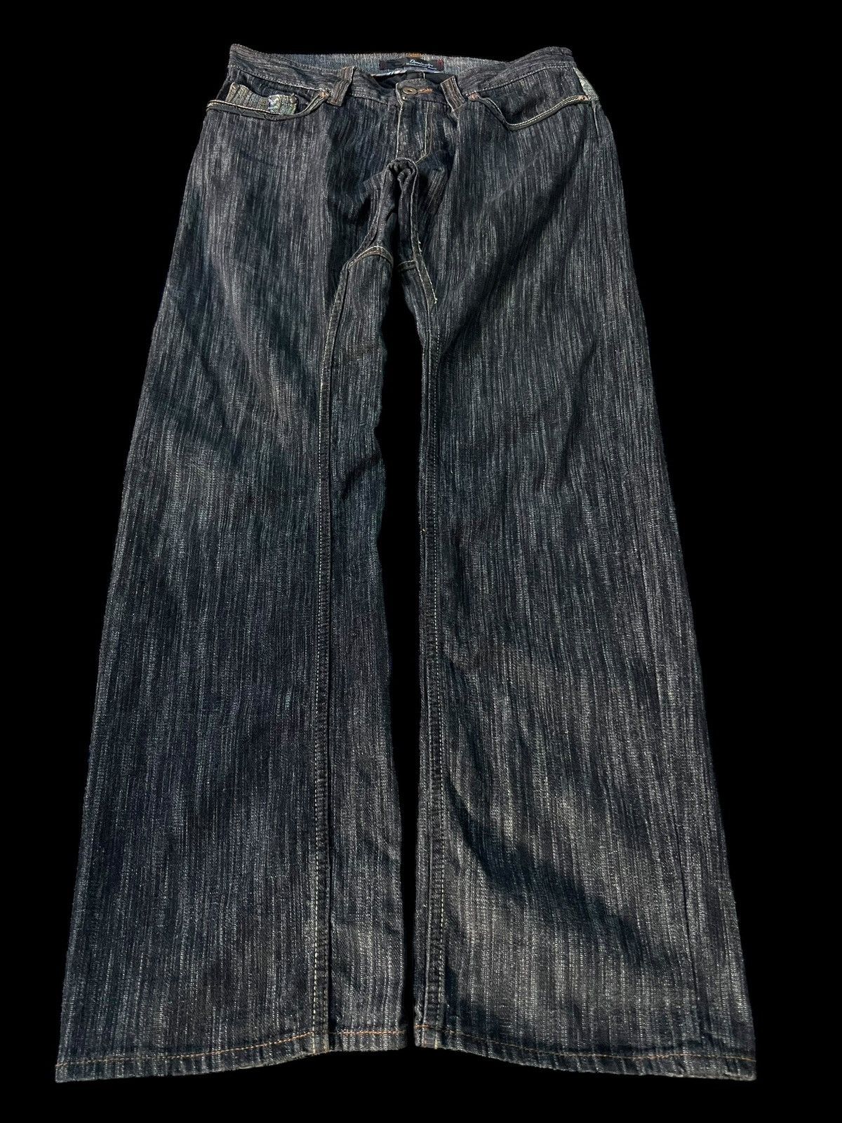 If Six Was Nine × Le Grande Bleu (L.G.B.) VINTAGE 90’S STYLE DOMINATE HANDCRAFTED NICE DESIGN JEANS Size US 32 / EU 48 - 1 Thumbnail
