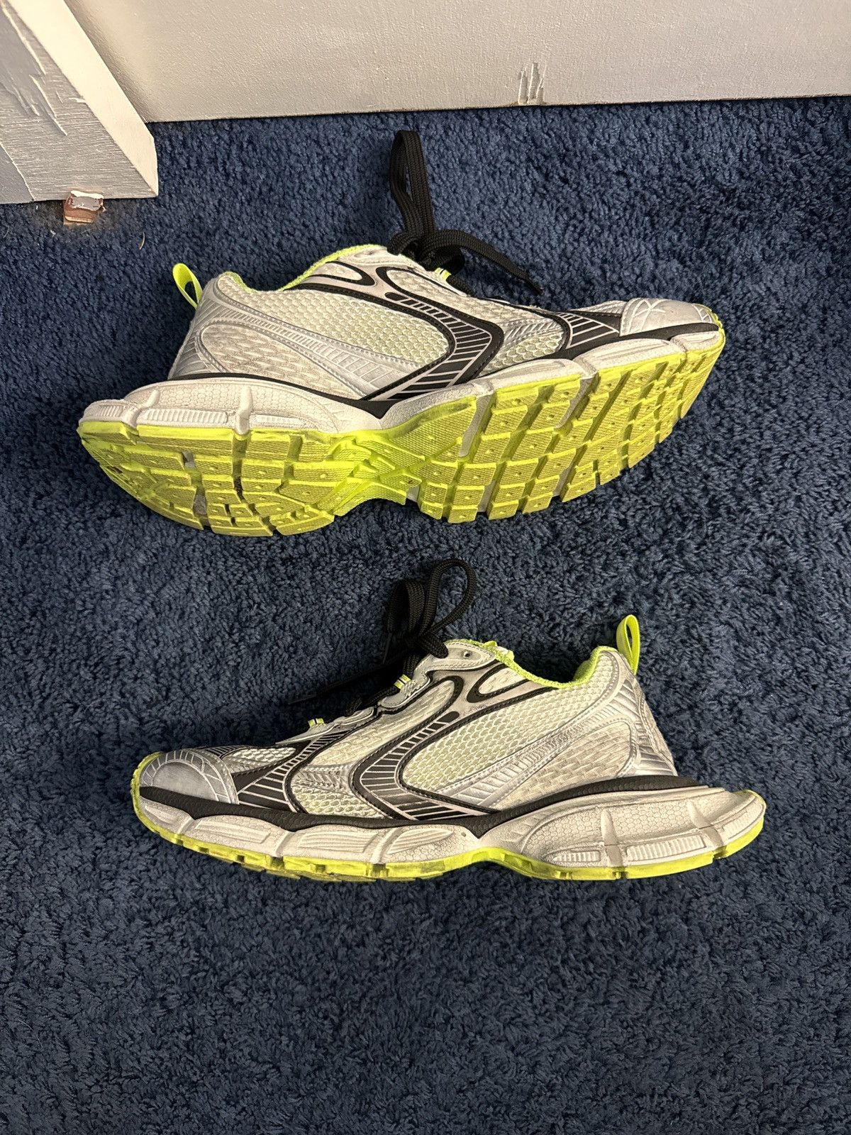 Balenciaga Balenciaga 3XL White Black Fluo Yellow Size US 11 / EU 44 - 3 Thumbnail