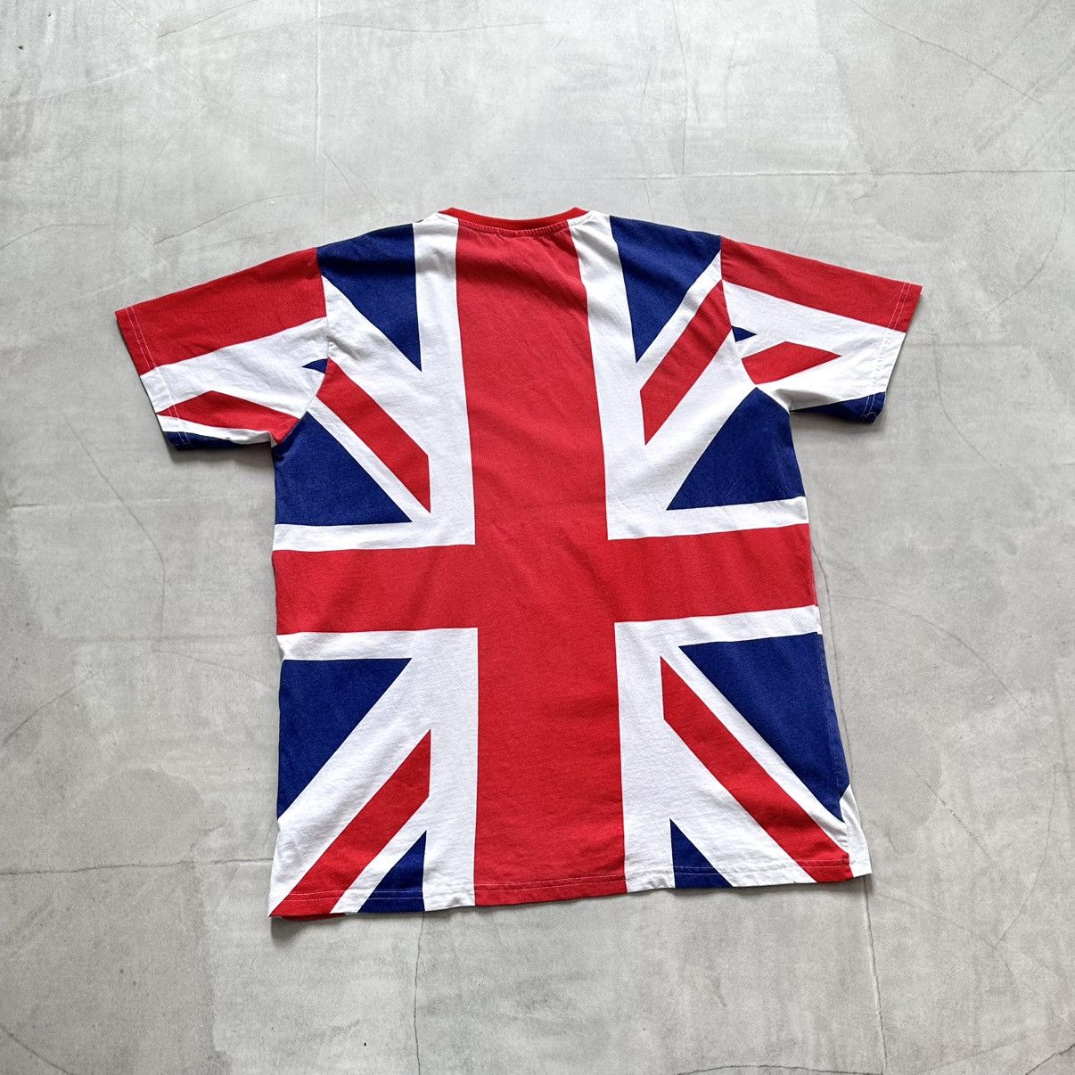 Hysteric Glamour × Undercover 00s British London Flag Chrome Style All Over Print T Shirt Size US XL / EU 56 / 4 - 8 Thumbnail