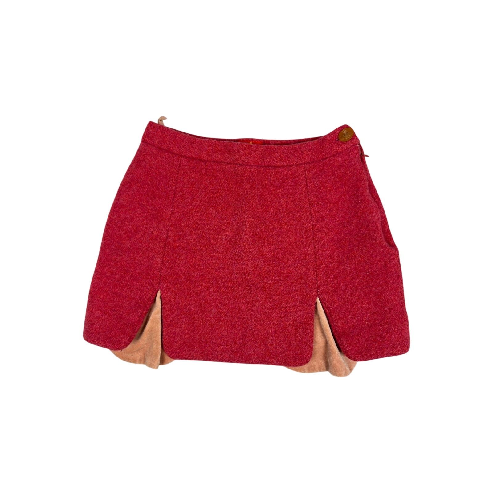 Vivienne Westwood Vivienne Westwood Red Mini Skirt 46 Size 32" / US 10 / IT 46 - 1 Thumbnail