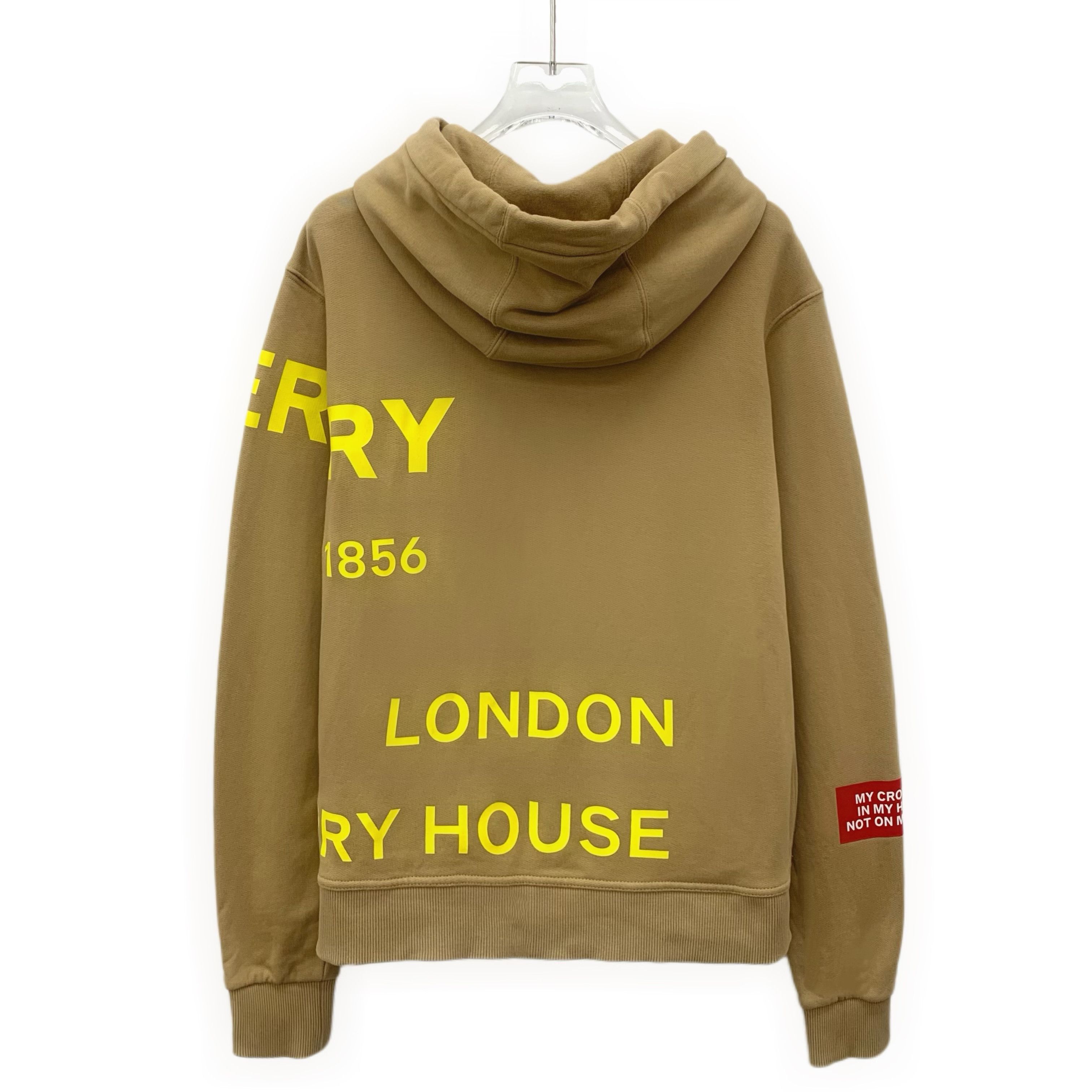 Burberry Burberry Logo Hoodie Brown (XS) Size US XS / EU 42 / 0 - 2 Thumbnail