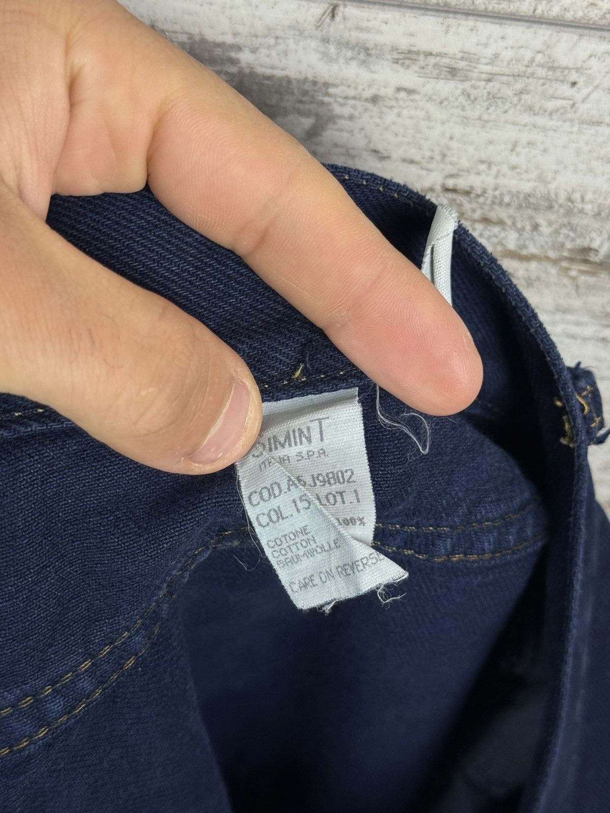 Armani Mens Vintage Armani jeans Made in Italy denim pants rare y2k Size US 34 / EU 50 - 13 Thumbnail