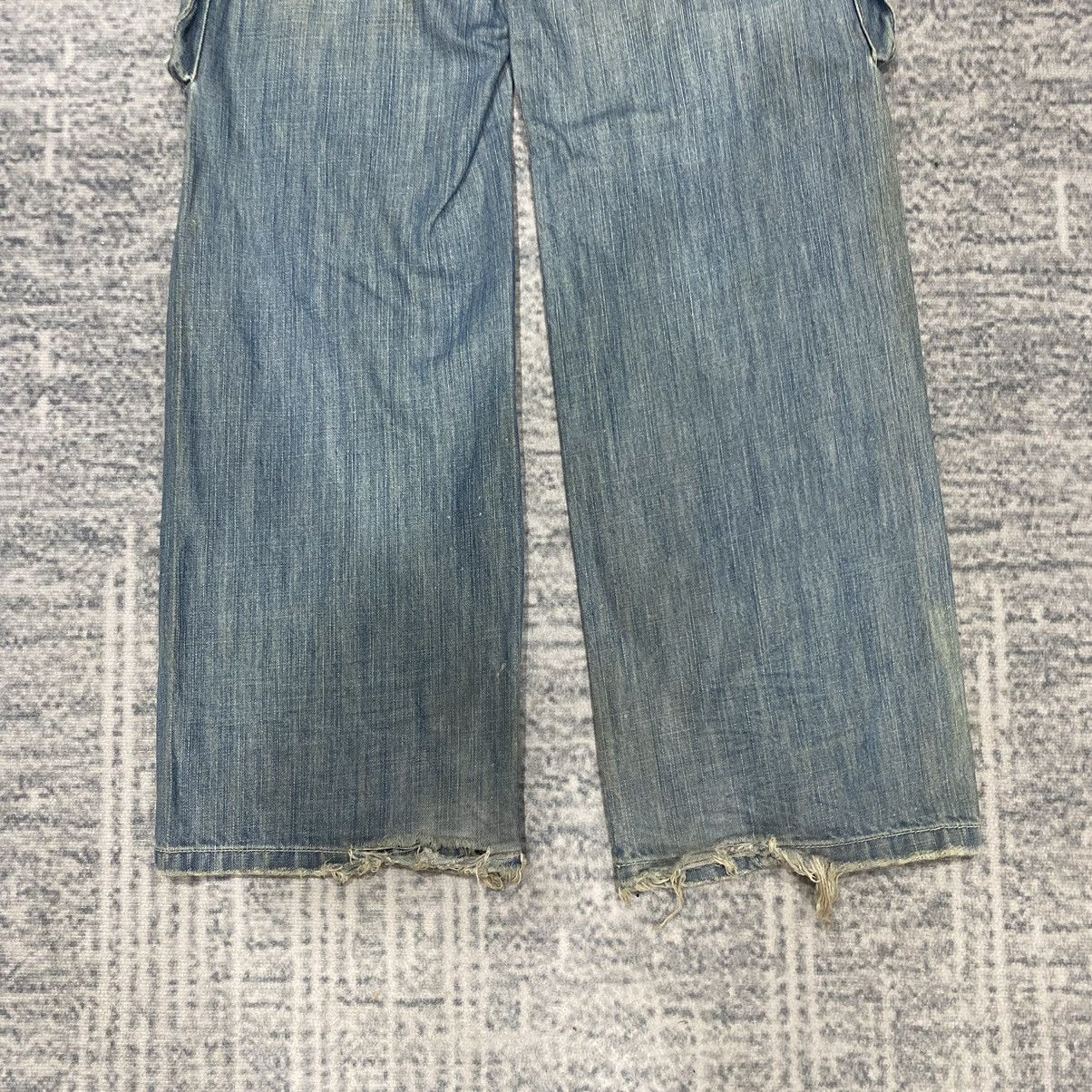 Hysteric Glamour Sick☠️ AVH Flare Cargo Jeans Baggy Loose Distressed 90s Size US 30 / EU 46 - 12 Thumbnail