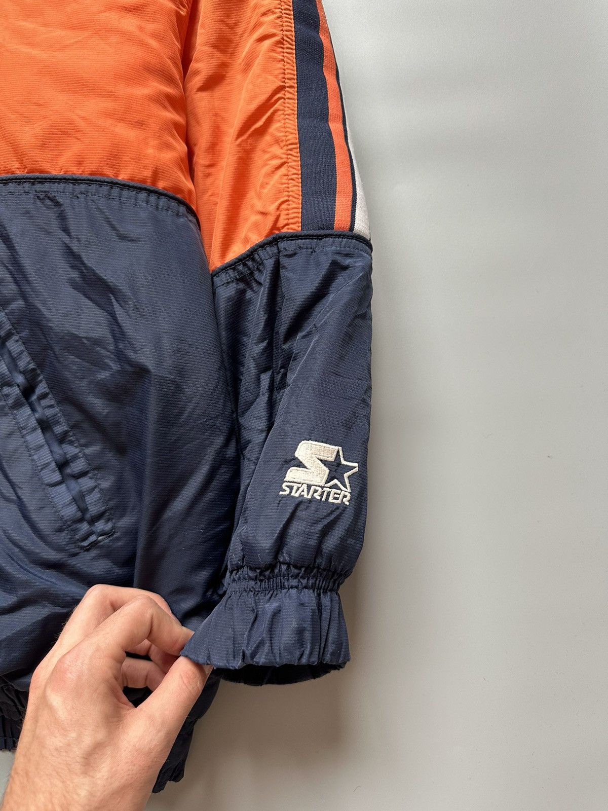 Starter Vintage Chicago Bears Starter Pro Line NFL Zip Puffer Jacket Size US XL / EU 56 / 4 - 5 Thumbnail