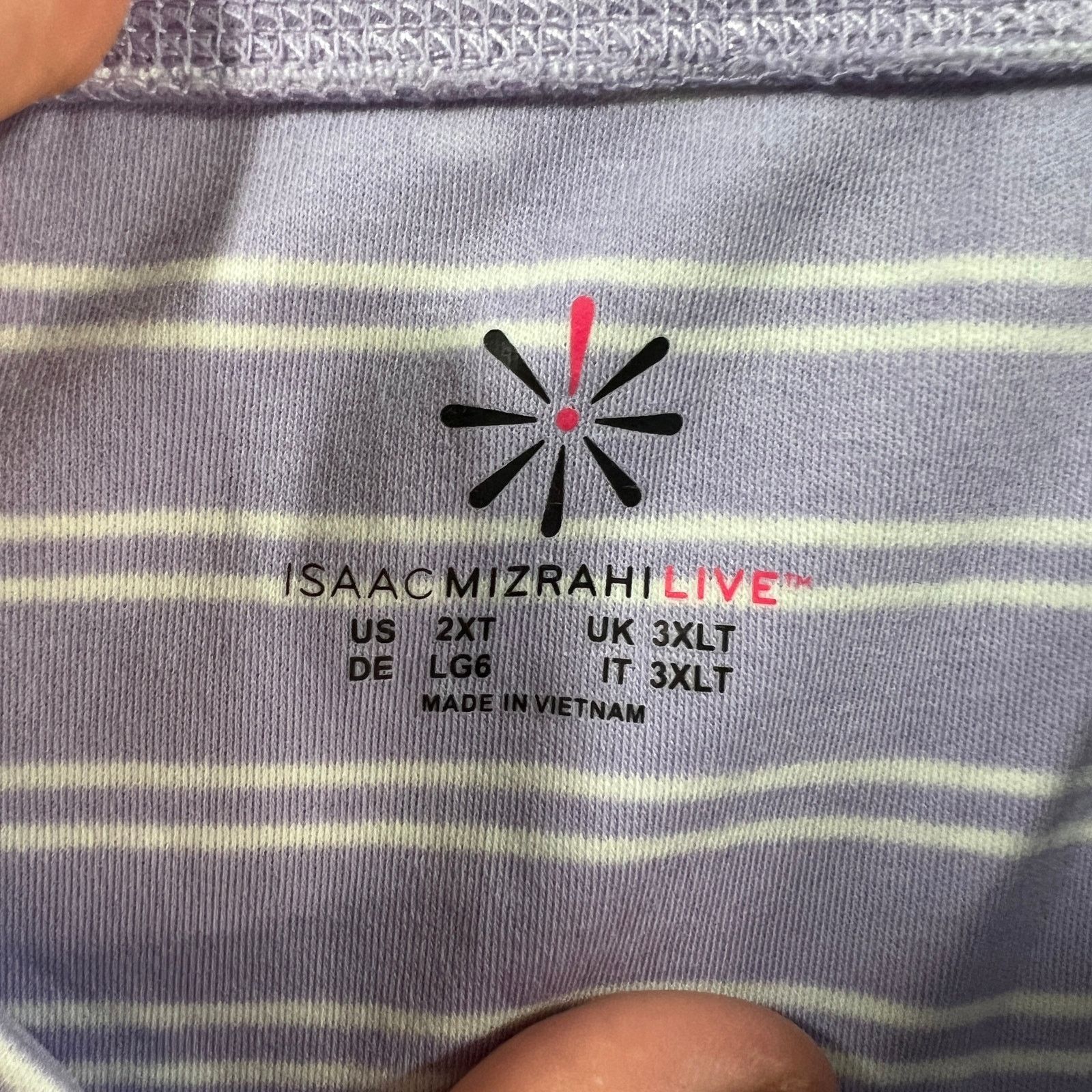Other Isaac Mizrahi Live! Tall Essentials Pima Cotton Size 37" - 3 Thumbnail