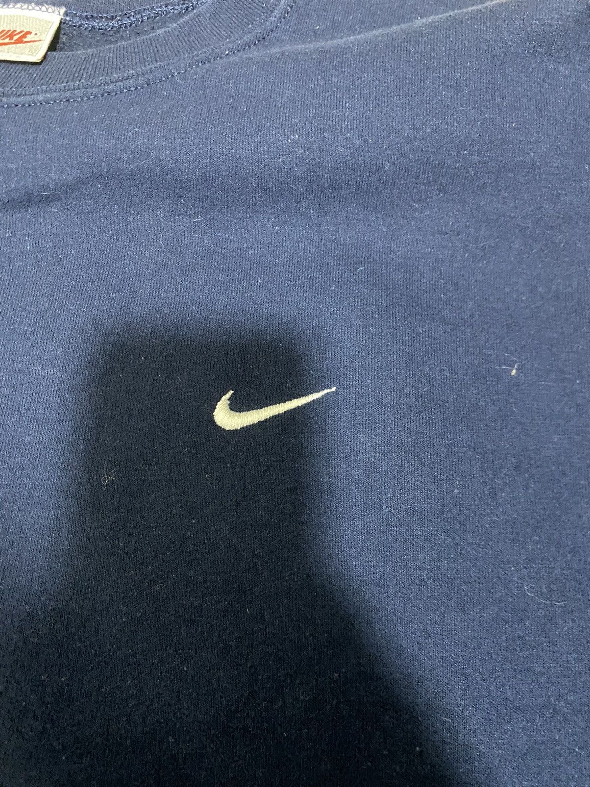 Nike Nike Vintage Swoosh Sweatshirt Made in USA Grey Tag 80s 90s Size US L / EU 52-54 / 3 - 2 Thumbnail