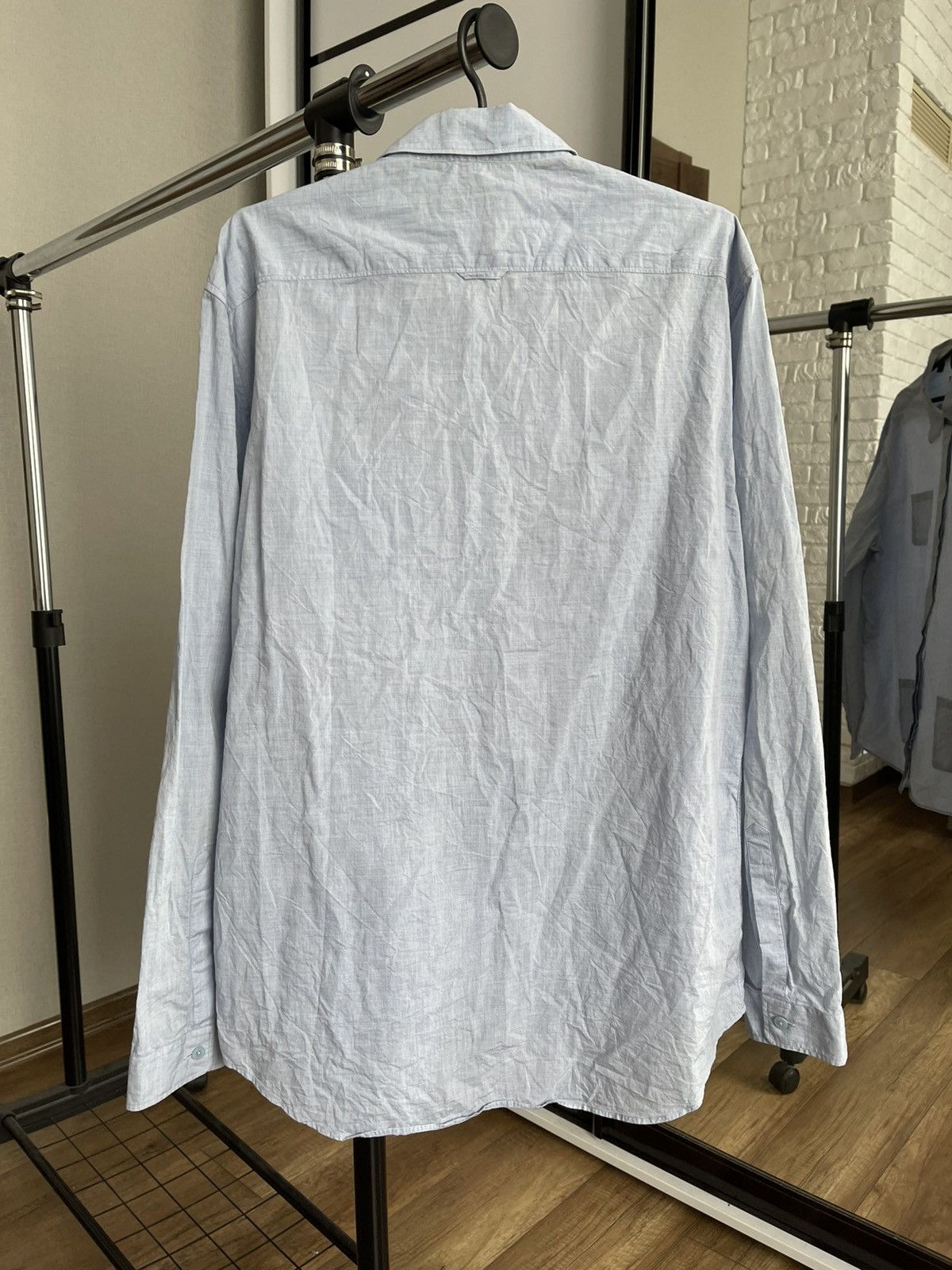Burberry Prorsum Burberry Prorsum Shirt Button Up Long Sleeve Size US L / EU 52-54 / 3 - 4 Thumbnail