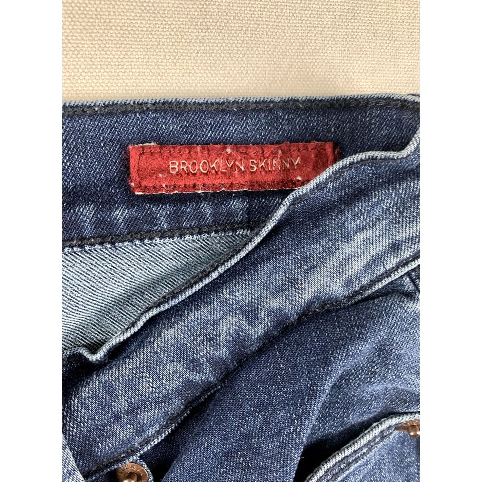 Lucky Brand LUCKY BRAND JEANS Skinny Womens Size 2/26 Blue Brooklyn Size 26" / US 2 / IT 38 - 6 Thumbnail