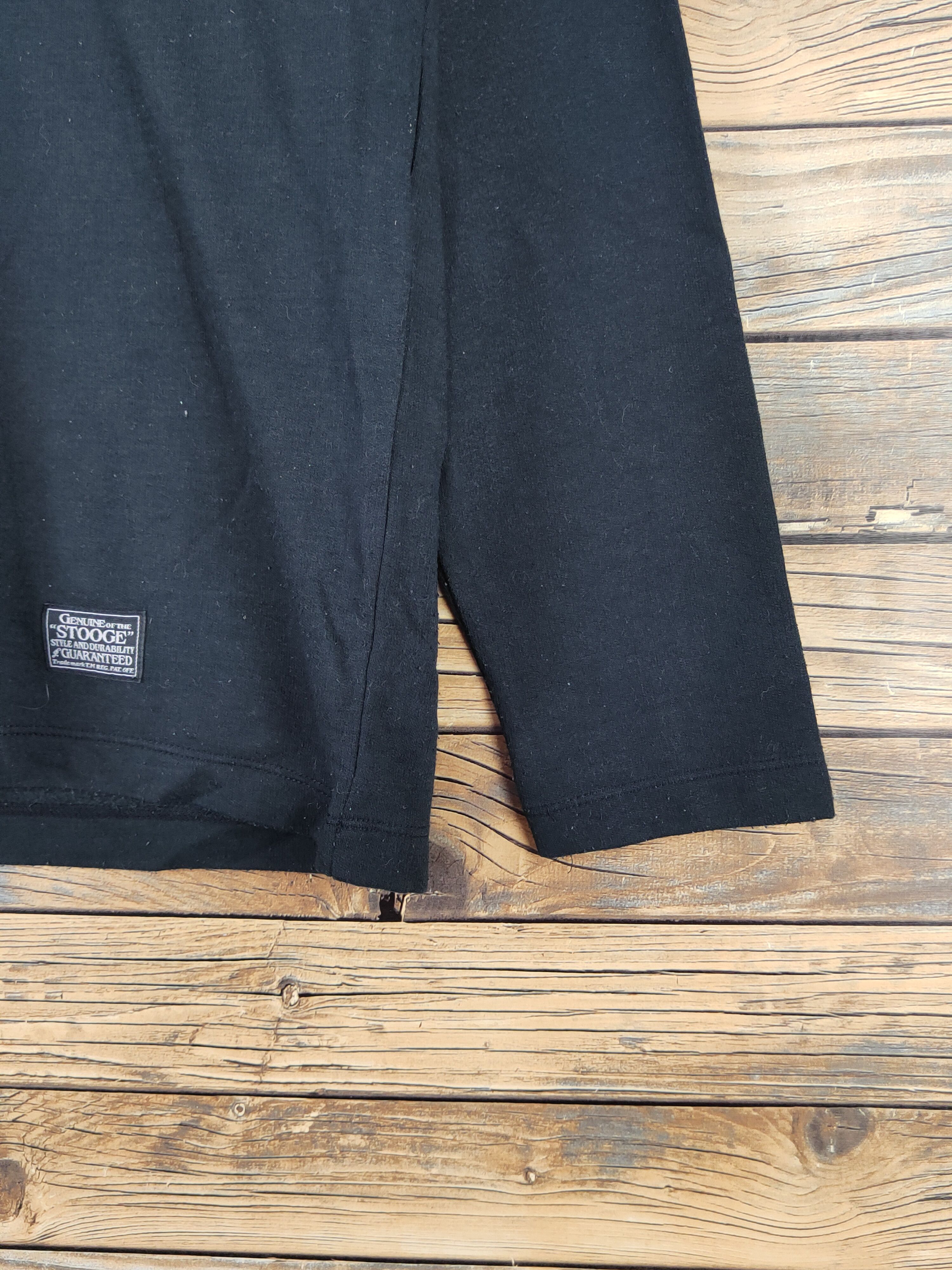 Japanese Brand × Vintage Stooge&co skulk Black vintage shirts #W1375 Size US M / EU 48-50 / 2 - 8 Thumbnail
