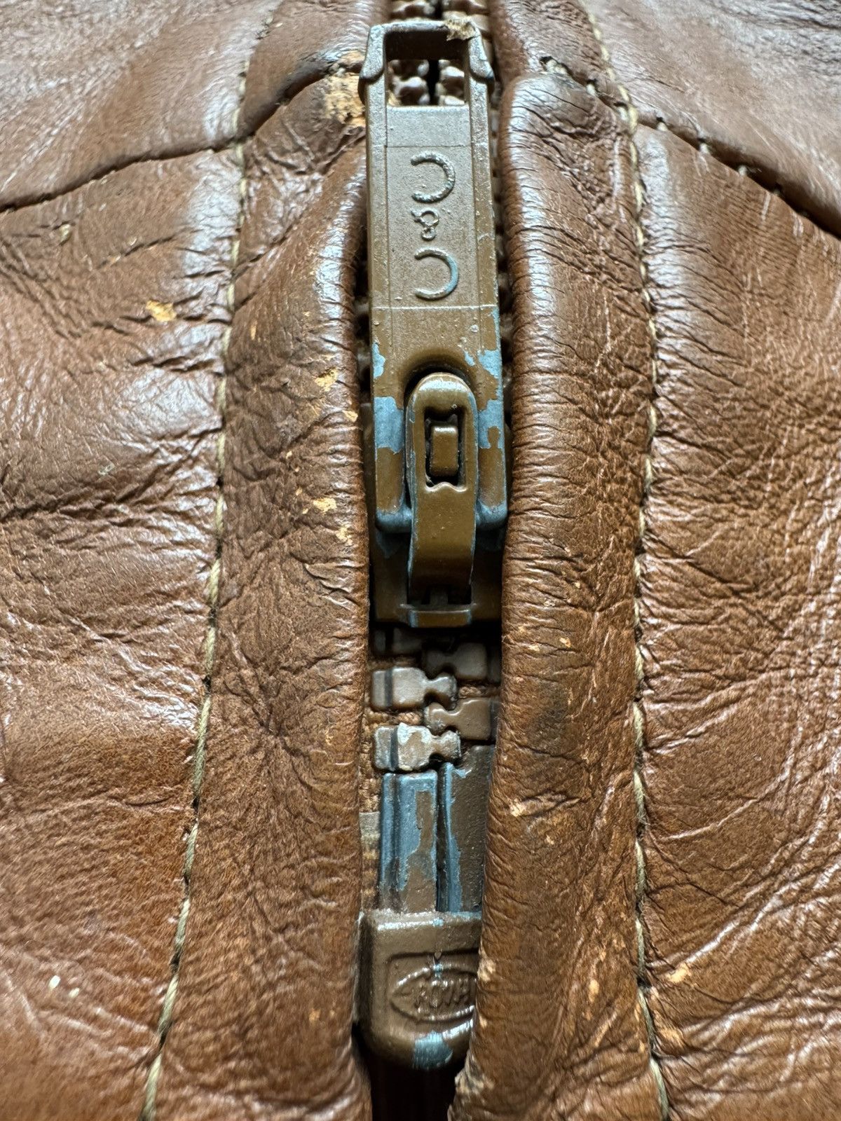 Schott VERY RARE VINTAGE JACKET LEATHER FLIGHT BOMBER SCHOTT Size US M / EU 48-50 / 2 - 8 Thumbnail