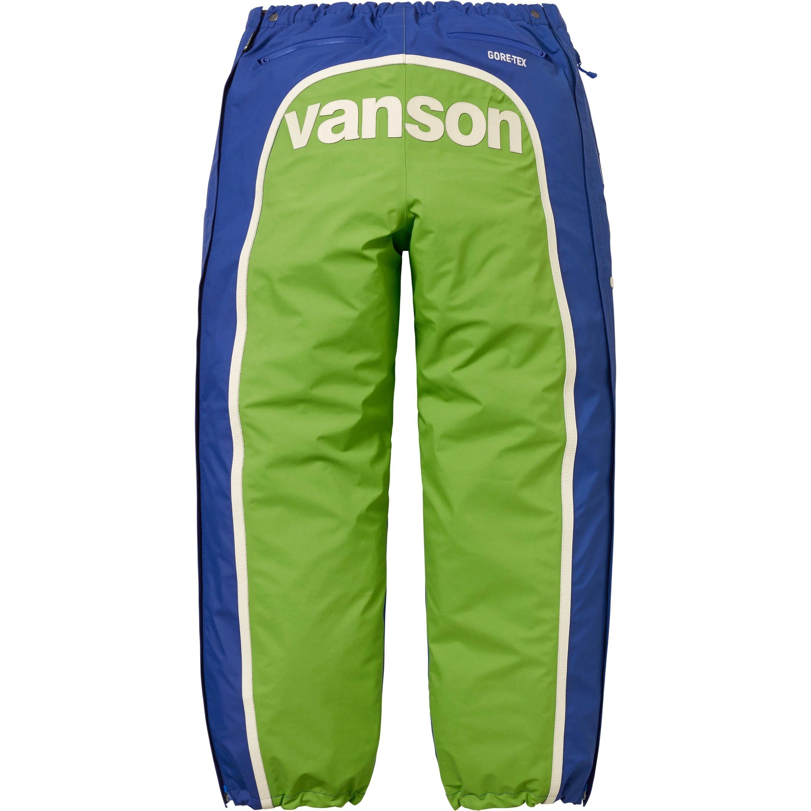 Supreme × Vanson Leathers Supreme Vanson Leathers GORE-TEX Track Pant Size US 30 / EU 46 - 3 Thumbnail