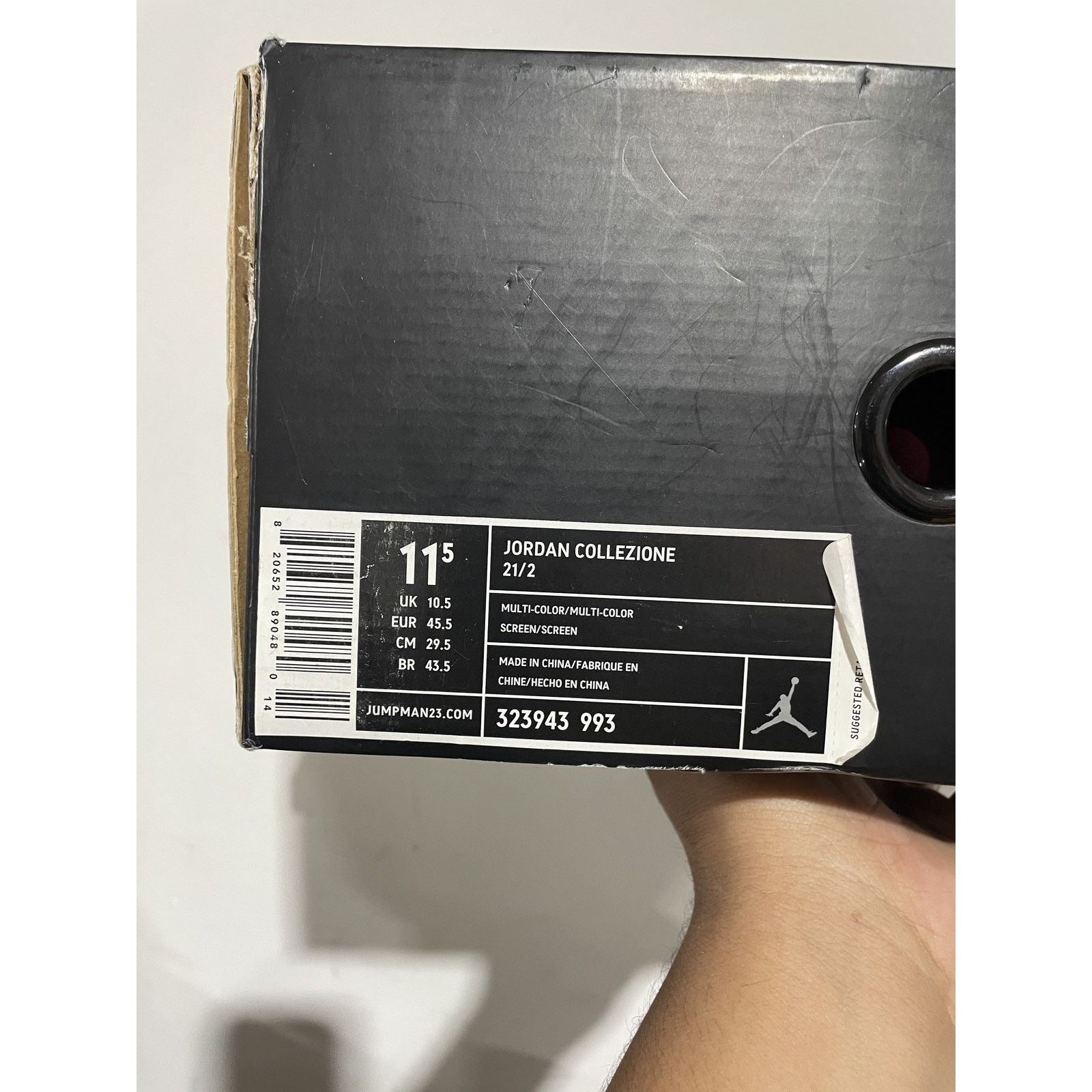 NIKE JORDAN 2 COUNTDOWN PACK SIZE 11.5 PREOWNED