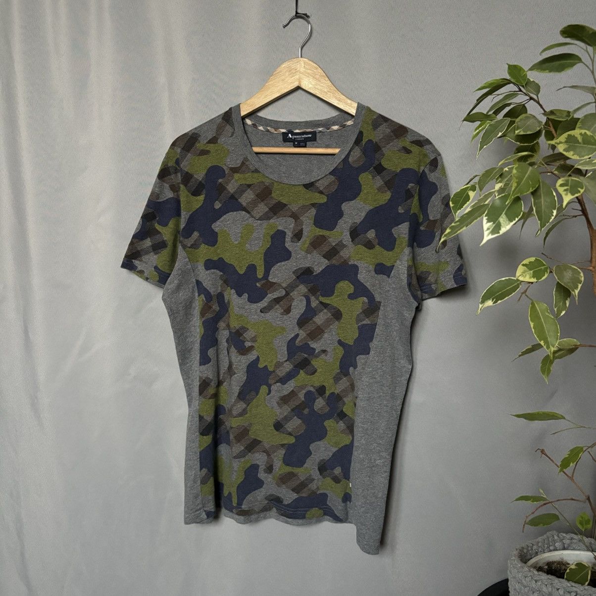 Aquascutum Aquascutum t-shirt camo rare medium Portugal Size US M / EU 48-50 / 2 - 1 Thumbnail