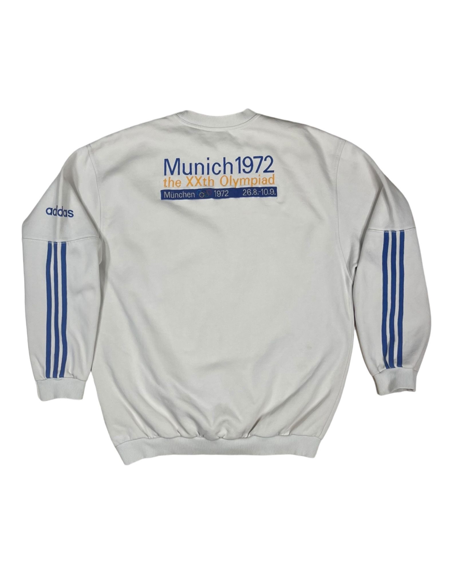 Adidas Adidas Sweatshirt Olympische Spiele München 1972 Embroidery Size US L / EU 52-54 / 3 - 2 Thumbnail