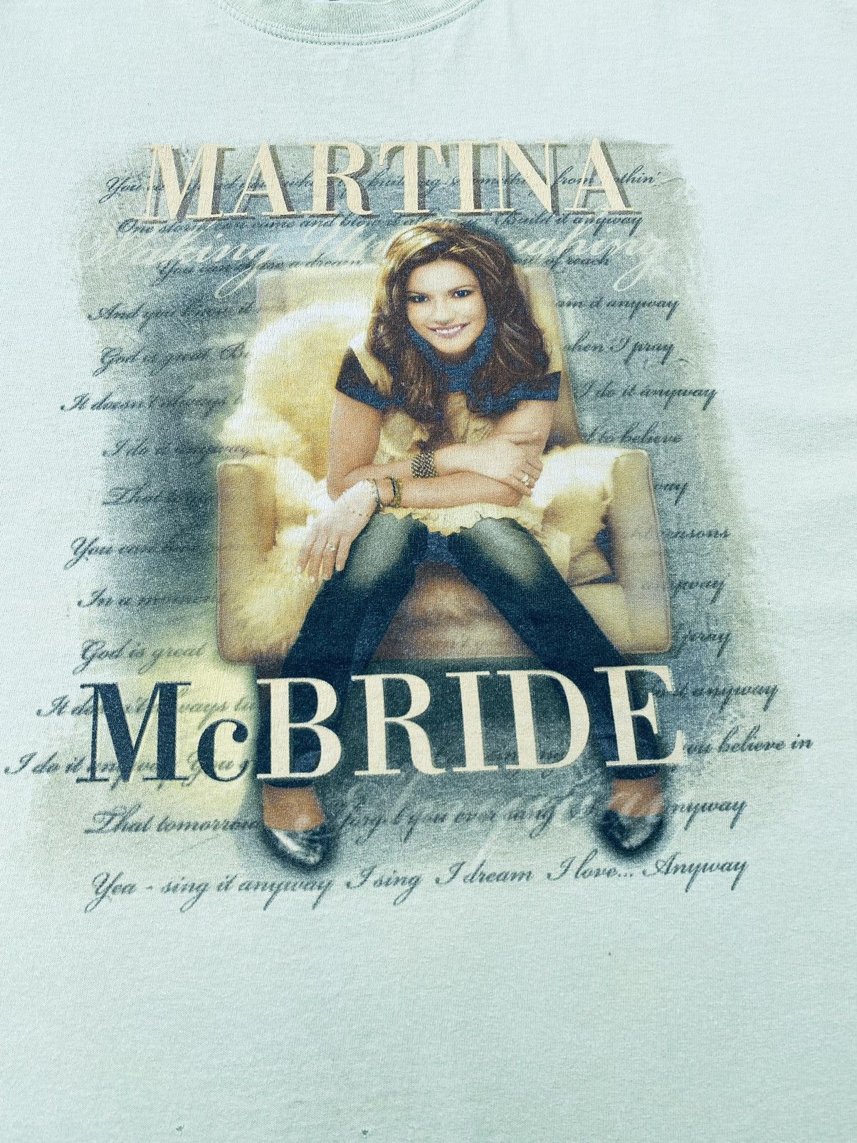 Band Tees Vintage Martina Mc Bride Band Distressed Oversized Tees Size US XXL / EU 58 / 5 - 3 Thumbnail