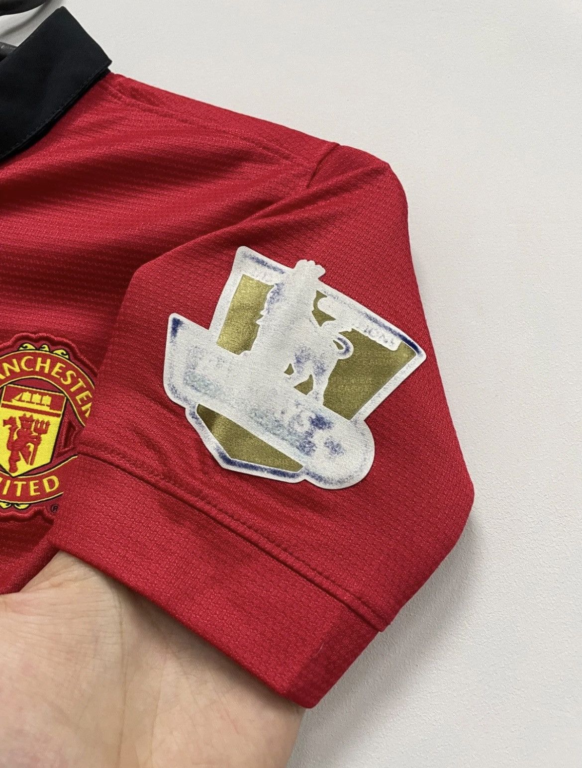 Nike Manchester United 2013/2014 Home Football Shirt Jersey Youth Size US XXS / EU 40 - 7 Thumbnail