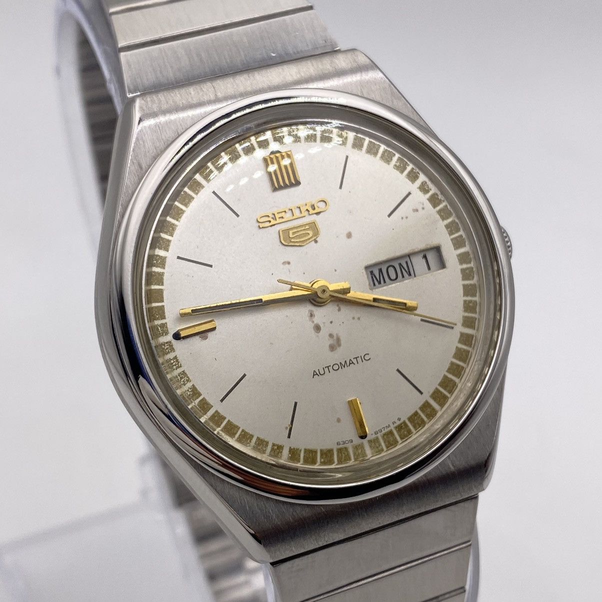 Seiko Seiko 5 Automatic 6309 Vintage Men’s Wristwatch Size 36 - 2 Thumbnail