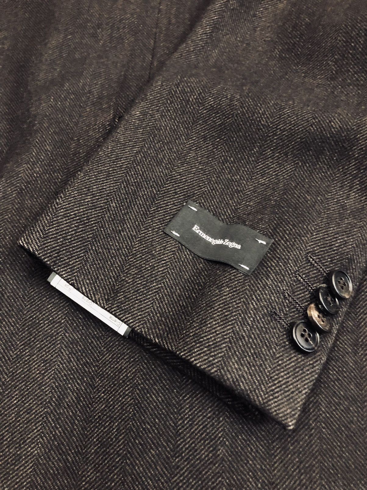 Ermenegildo Zegna Zegna 🇨🇭 Duo dark brown wool cashmere Milano fit coat 54 NWT Size US L / EU 52-54 / 3 - 7 Thumbnail