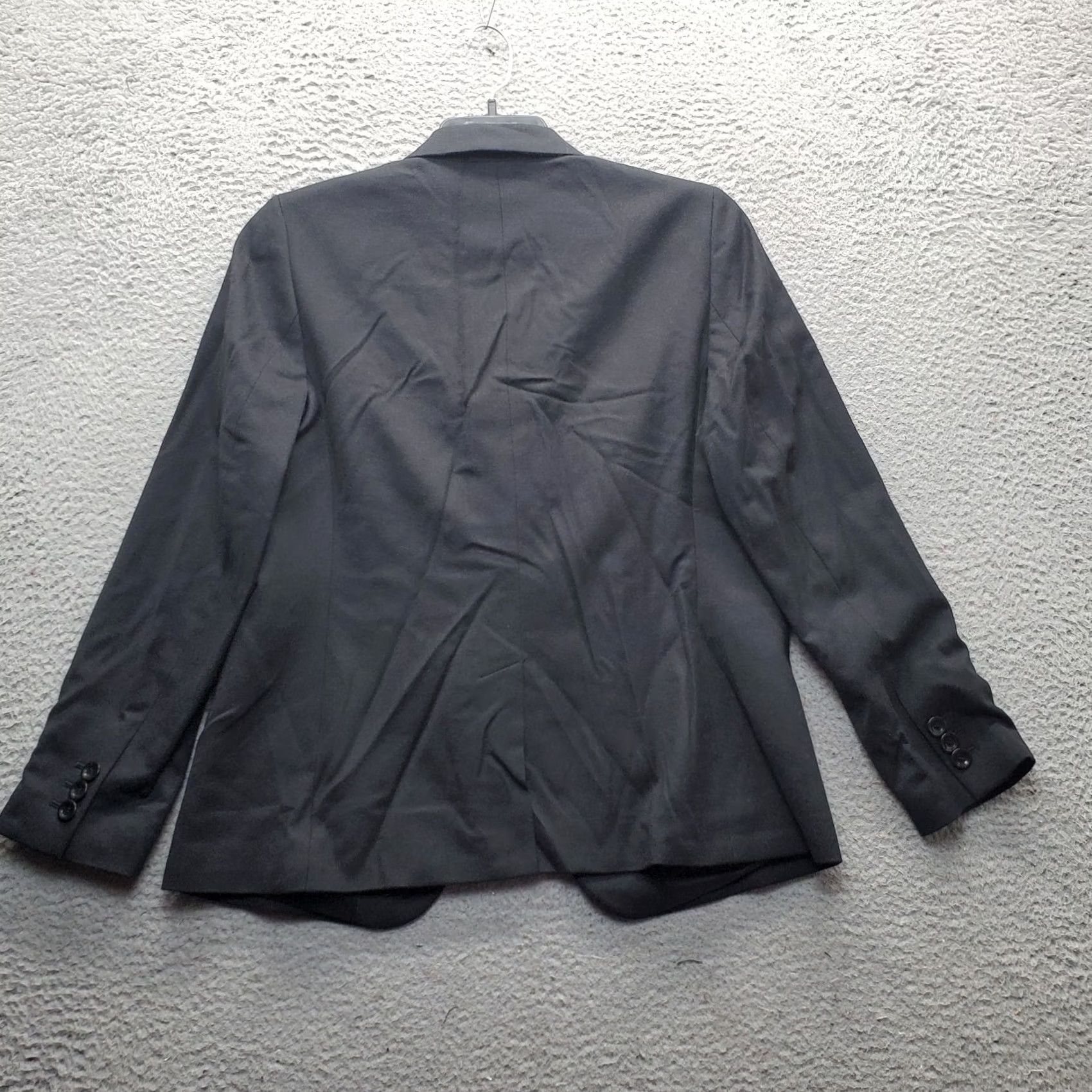Talbots Talbots Blazer Jacket Women 10 Black Formal Notch Lapel Single Breasted 2 Button Size L / US 10 / IT 46 - 2 Thumbnail