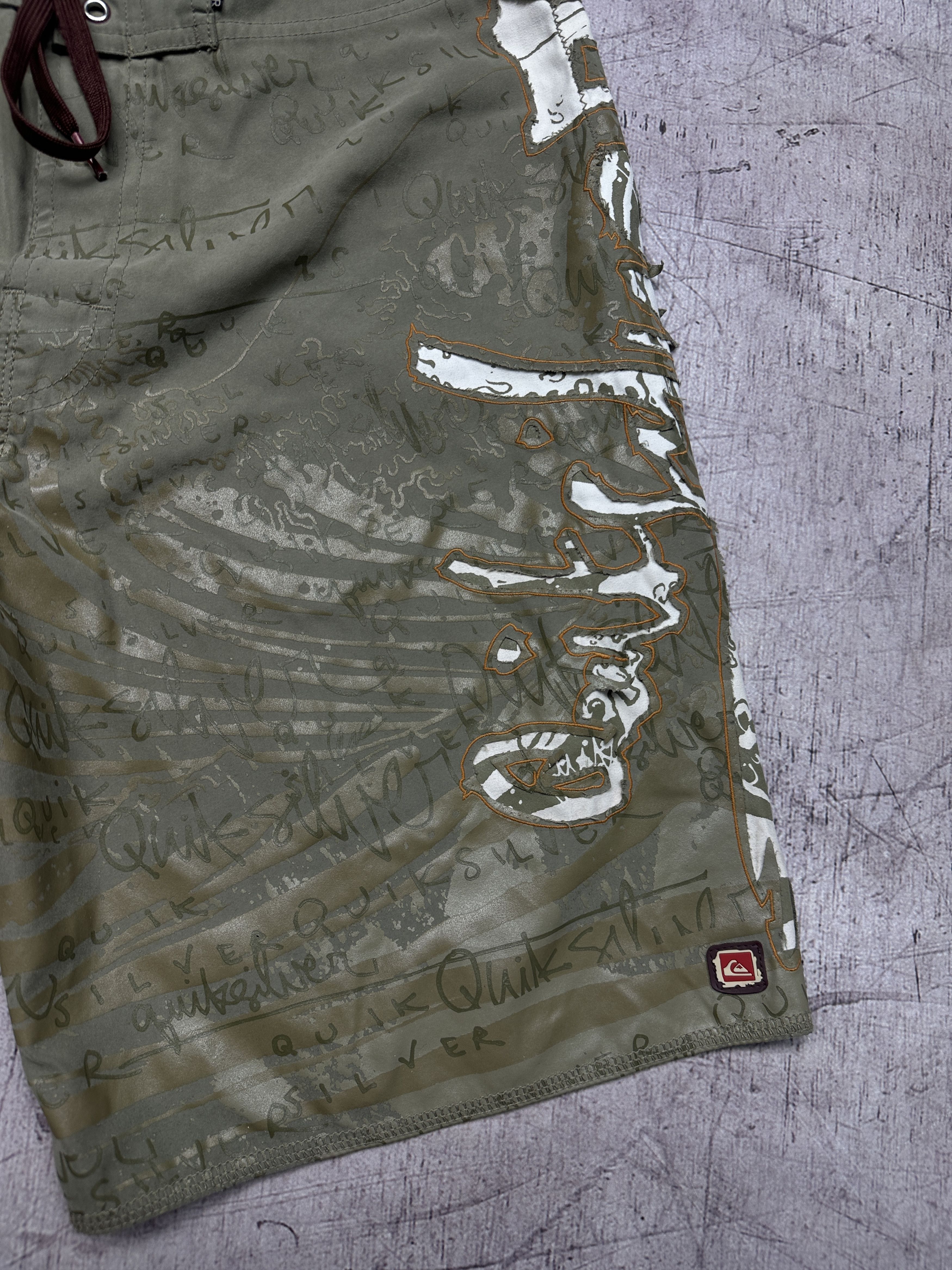 Quiksilver Quiksilver Vintage Mens Surf Style Shorts Size US 30 / EU 46 - 3 Thumbnail